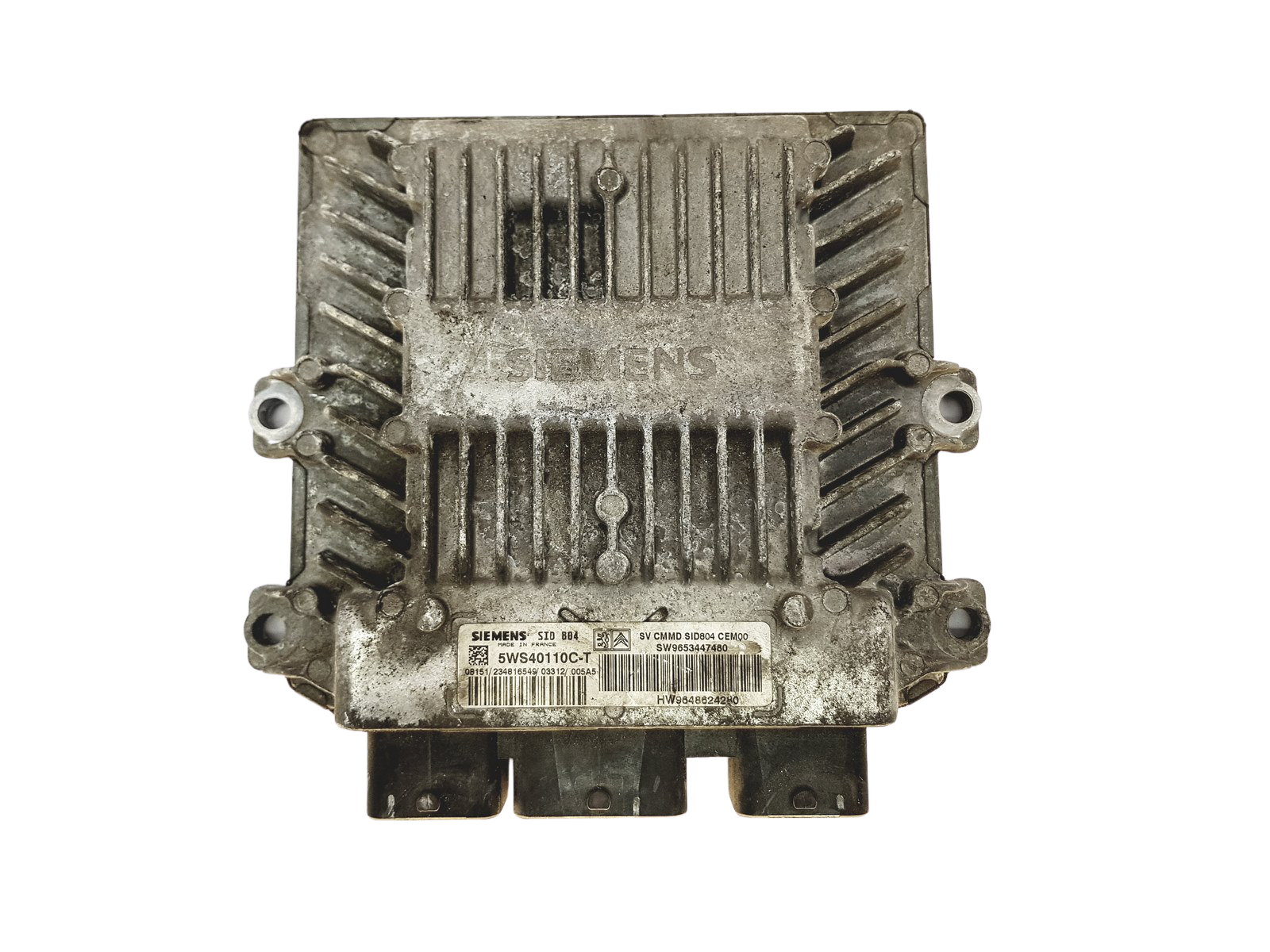 Steuergerät 9653447480 9648624280 5WS40110C-T PSA Siemens 27583 main product photo