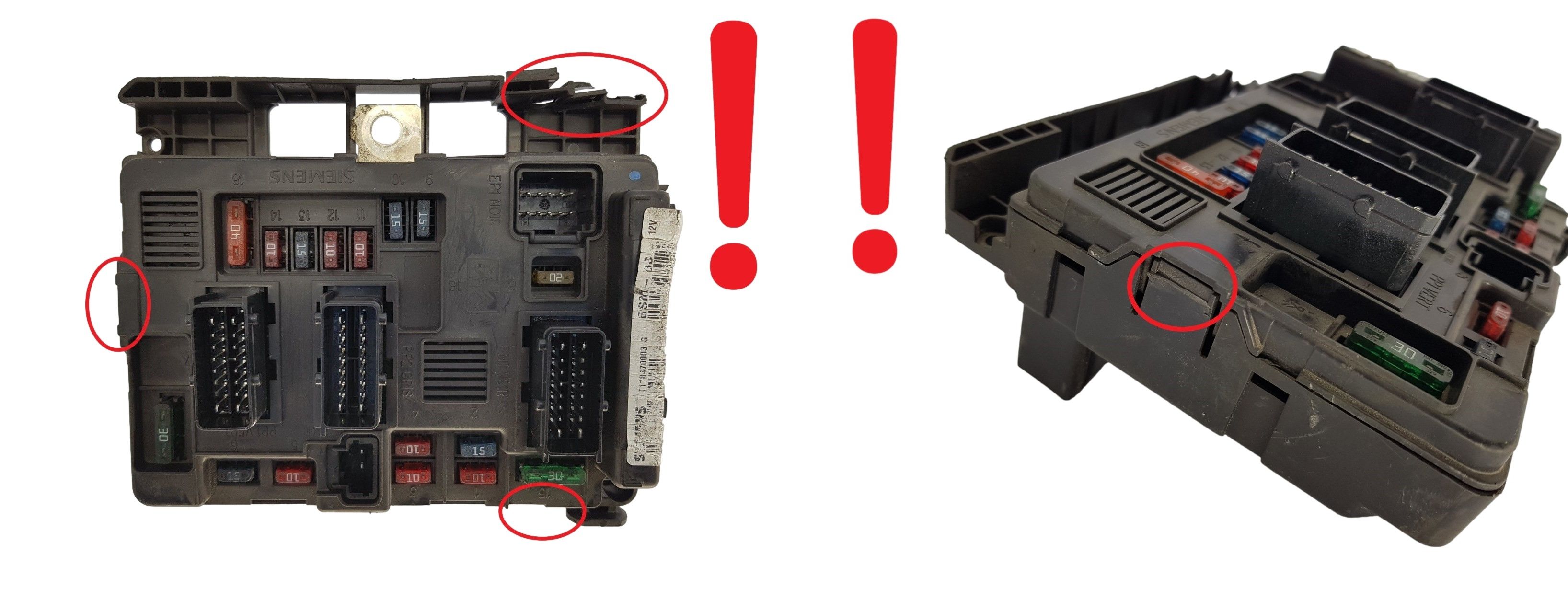 Steuergerät BSM-B3 9643498880 T118470003G PSA Siemens 1379 main product photo