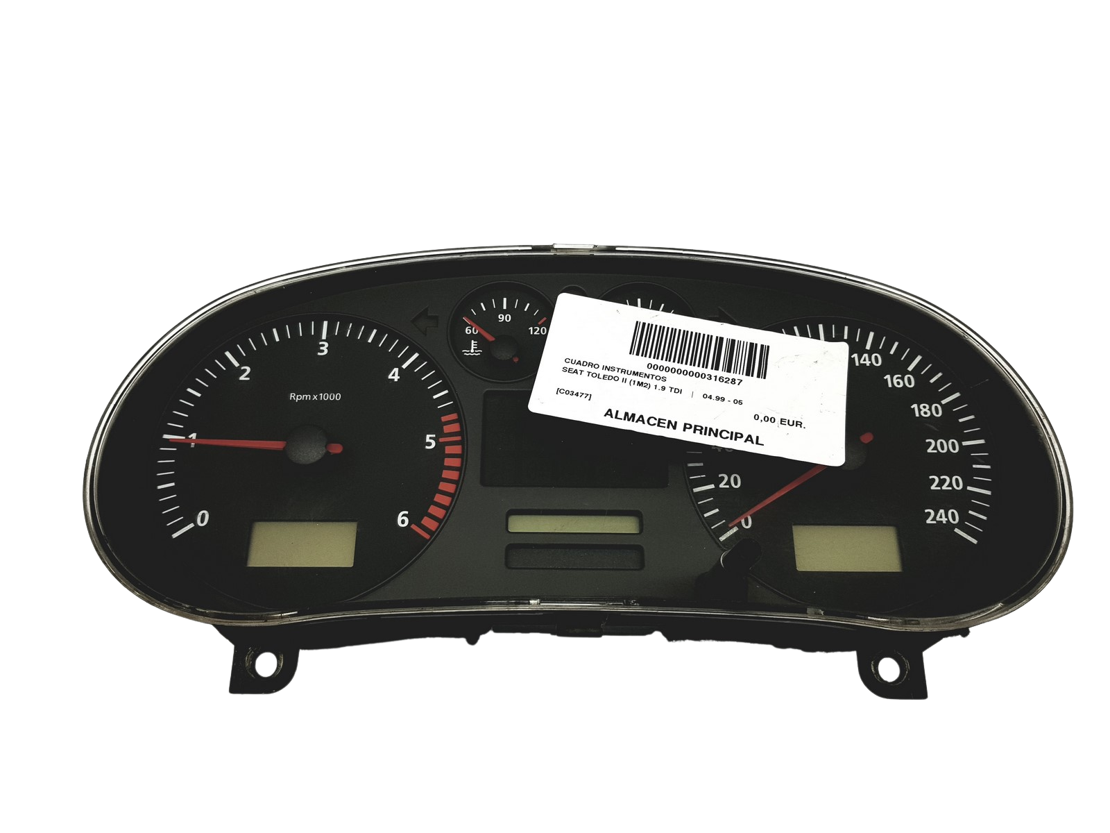 Tacho Kombiinstrument Seat Leon Toledo W01M0920820E 53748 main product photo