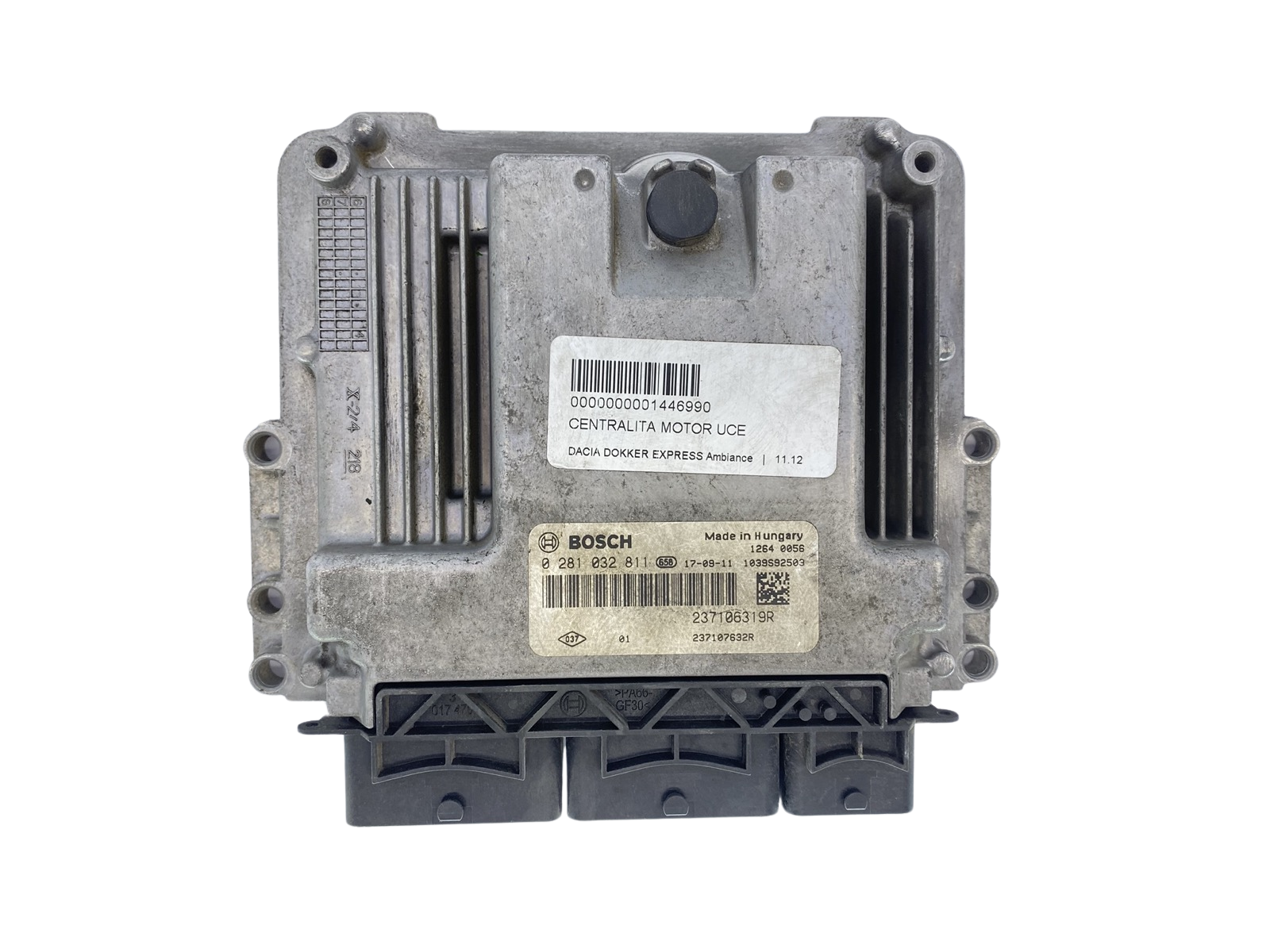 Steuergerät Dacia 237107632R 237106319R 0281032811 Bosch 63560 main product photo