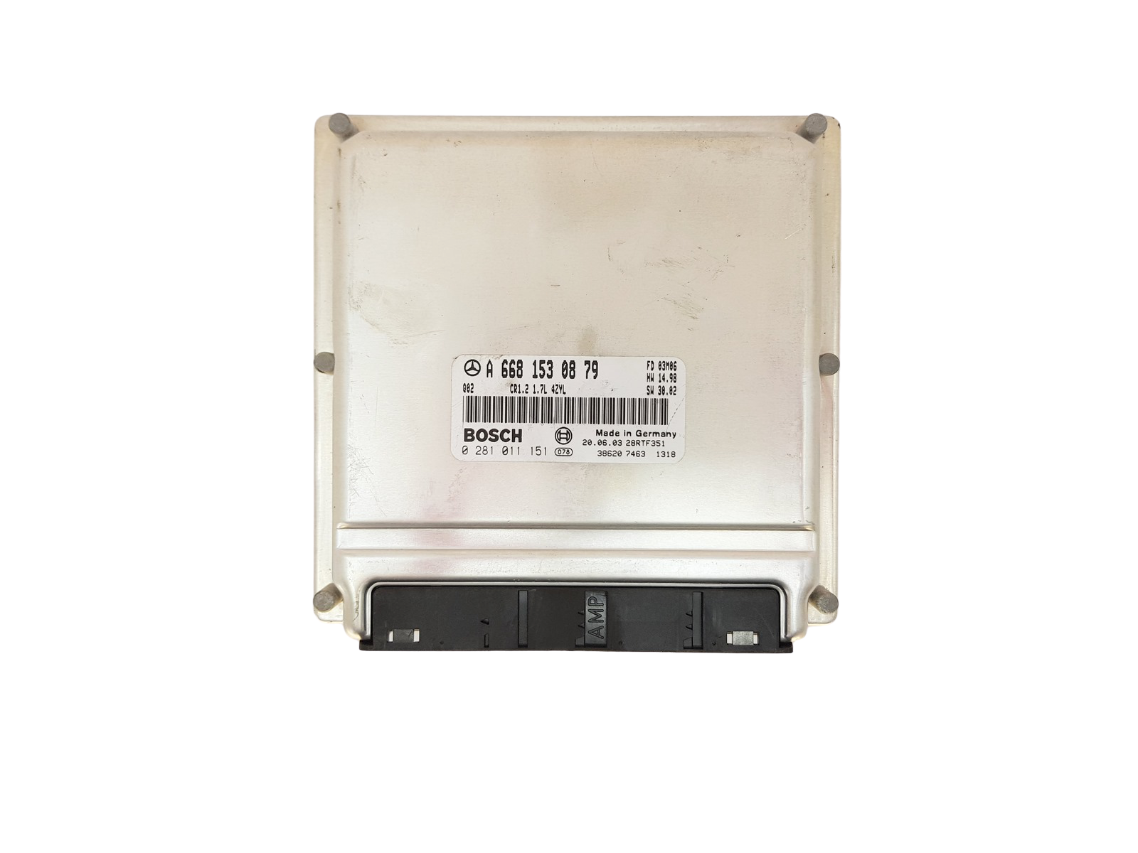 Steuergerät Mercedes A6681530879 0281011151 Bosch 30762 main product photo