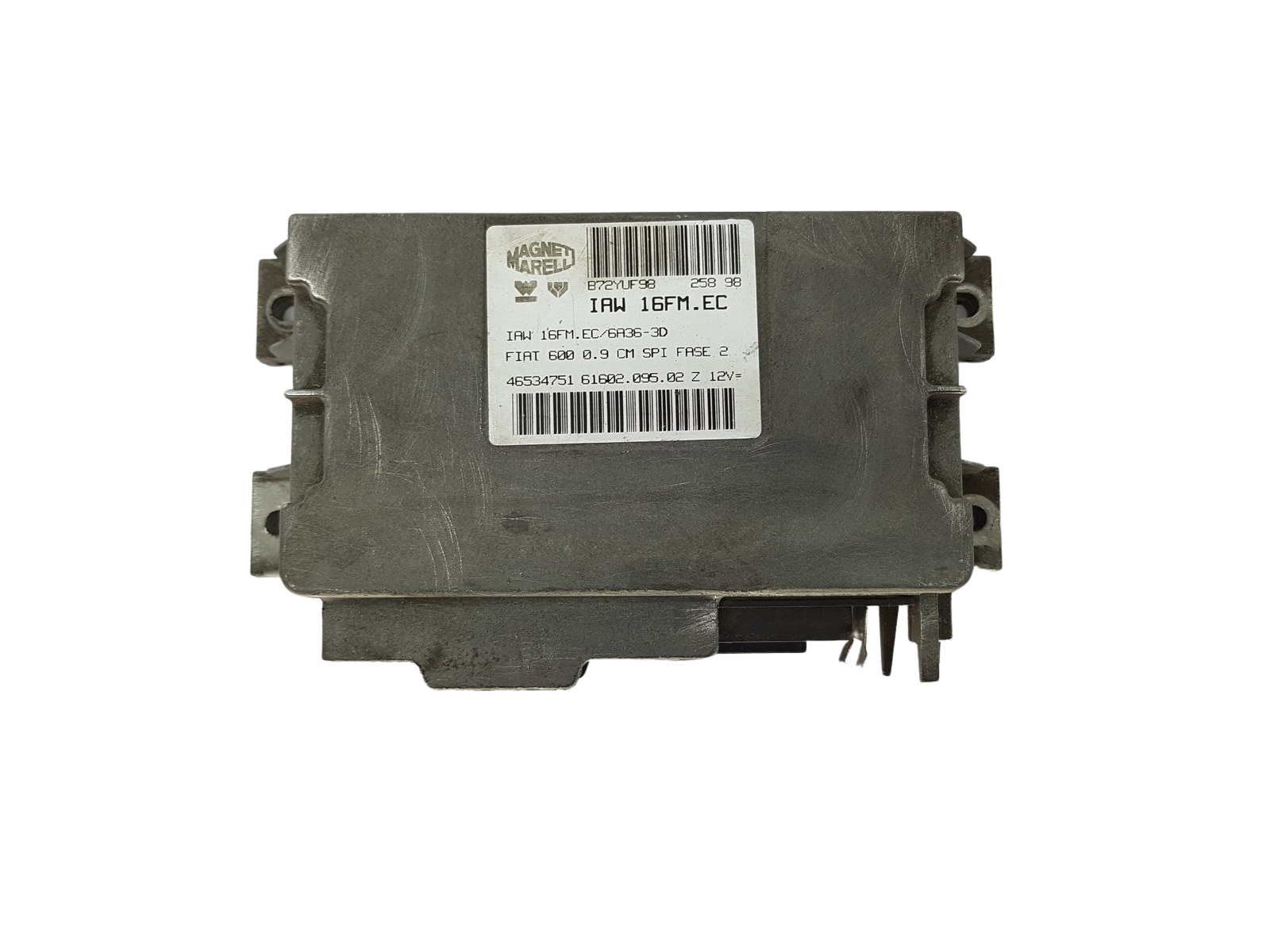 Steuergerät Fiat 46534751 IAW16FM.EC 61602.095.02 Magneti Marell 16592 main product photo