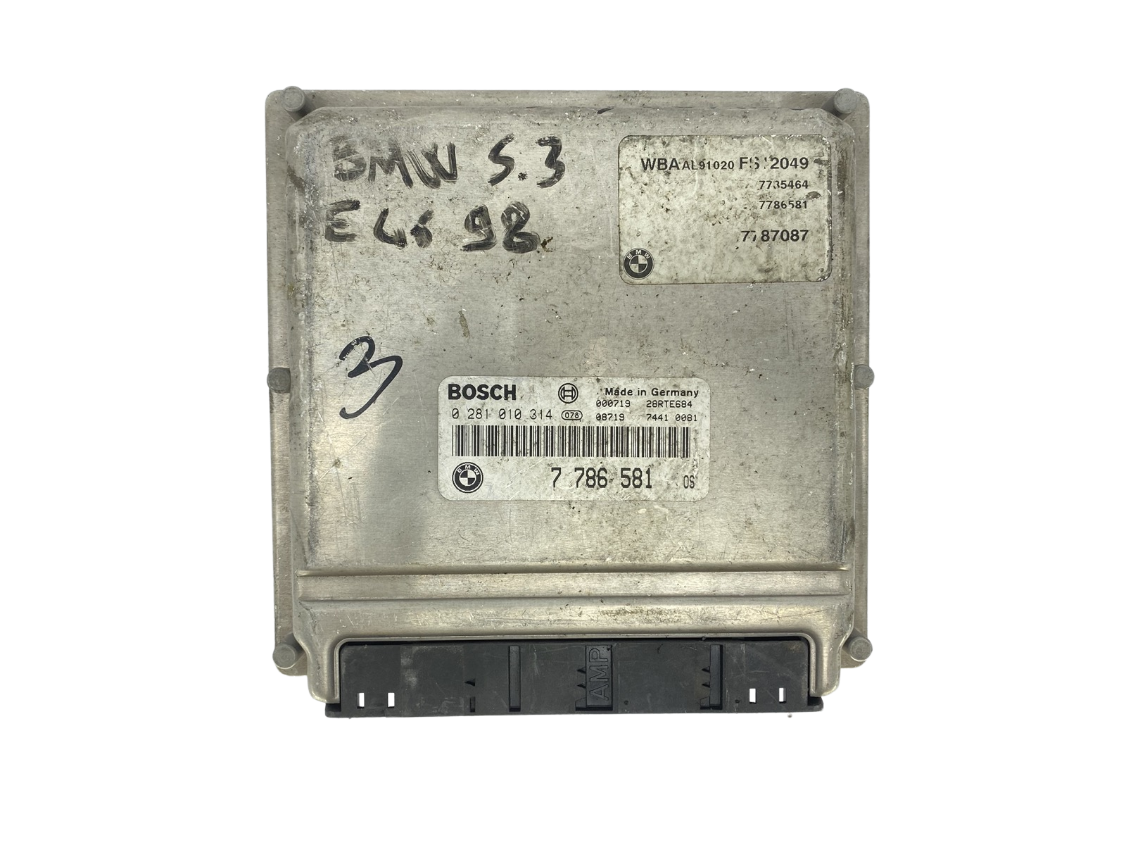 Steuergerät 0281010314 7786581 BMW Bosch 57197 main product photo