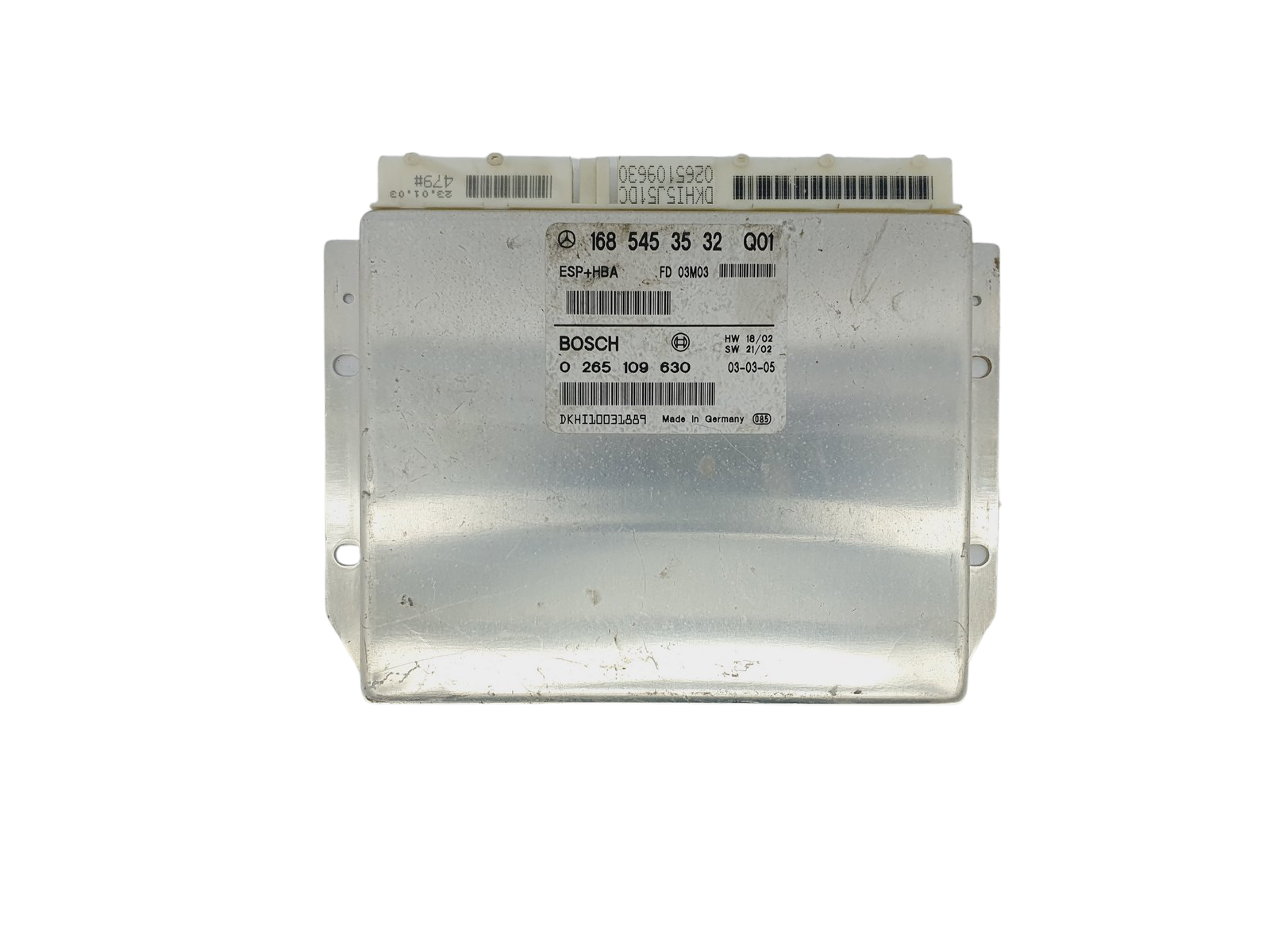Steuergerät ESP Mercedes 1685453532 0265109630 Bosch 41402 main product photo