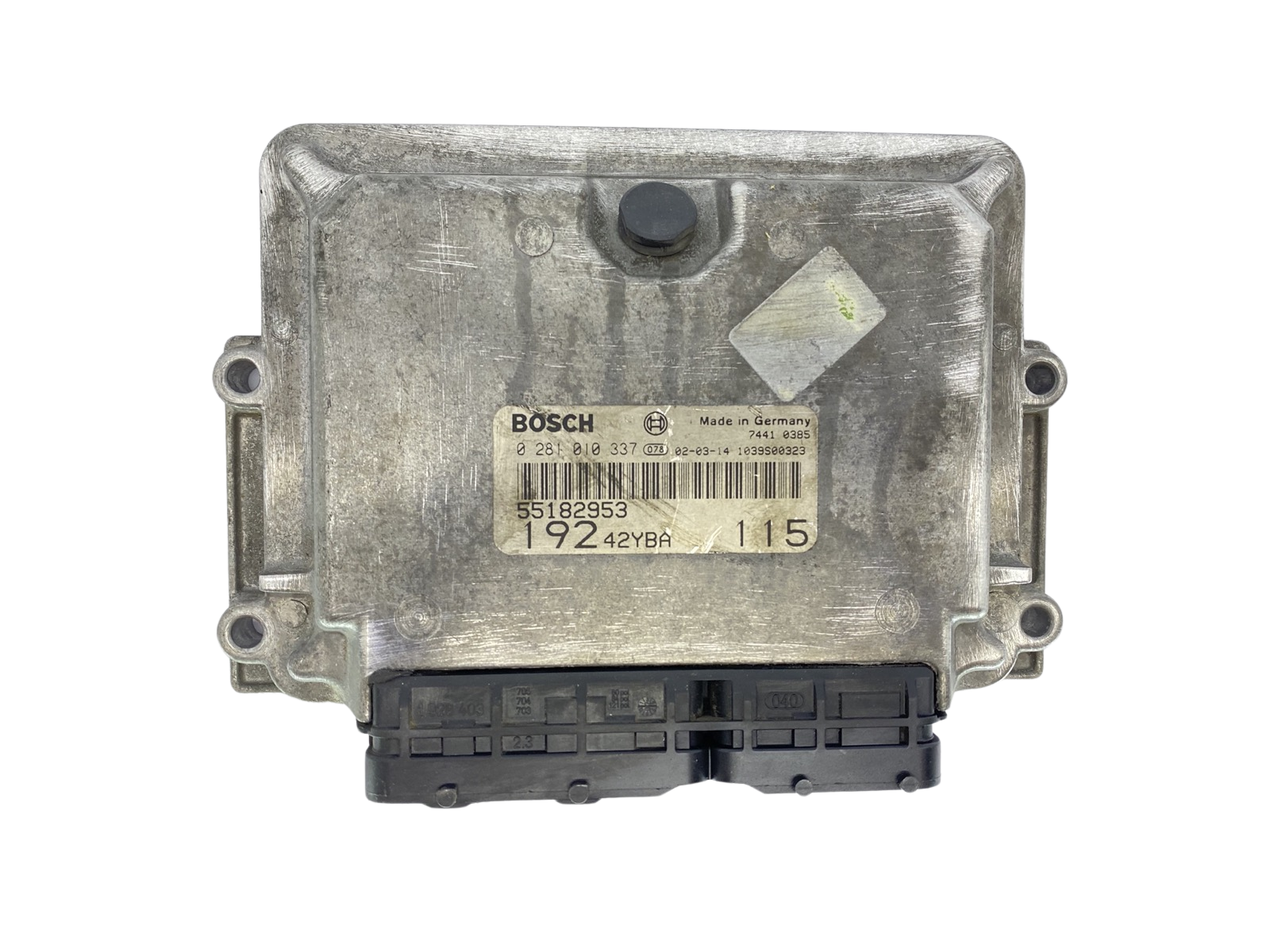 Steuergerät 55182953 0281010337 19242YBA Fiat Bosch 63941 main product photo