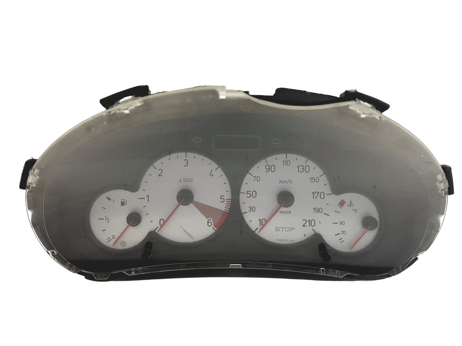 Tacho Kombiinstrument Peugeot 206 9656696280 000500809 43681 main product photo