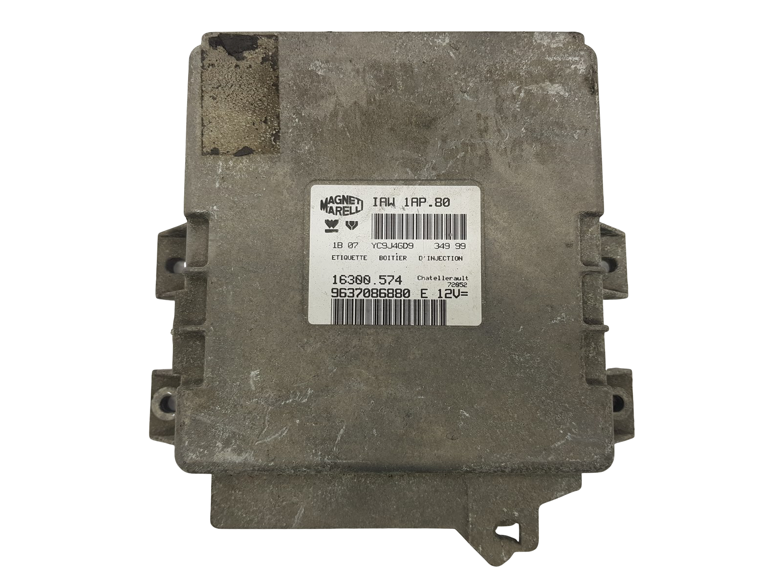 Steuergerät PSA 9637086880 IAW1AP.80 16300.574 Magneti 23541 main product photo
