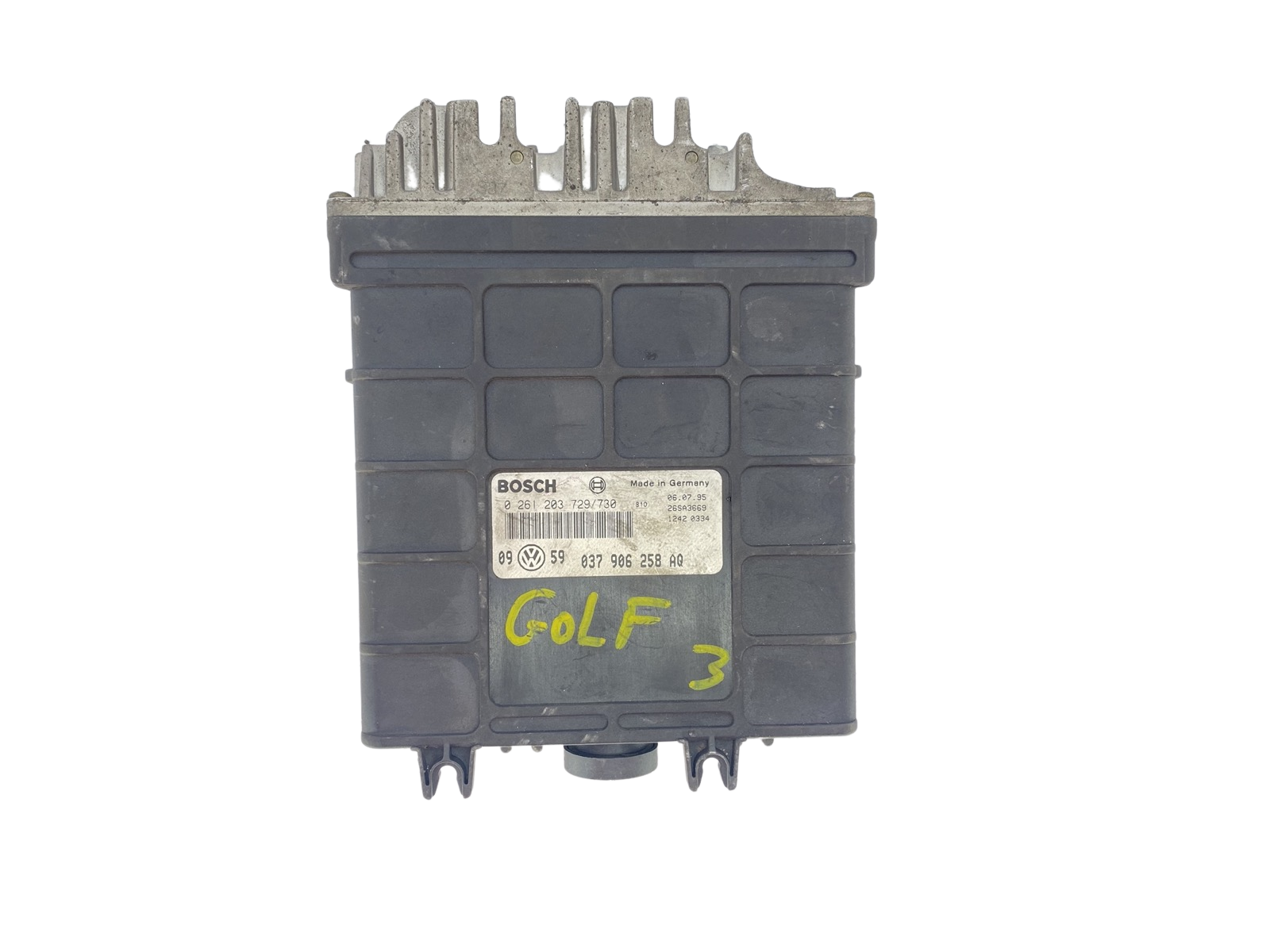 Steuergerät 037906258AQ 0261203729/730 26SA3669 VW Bosch 59983 main product photo