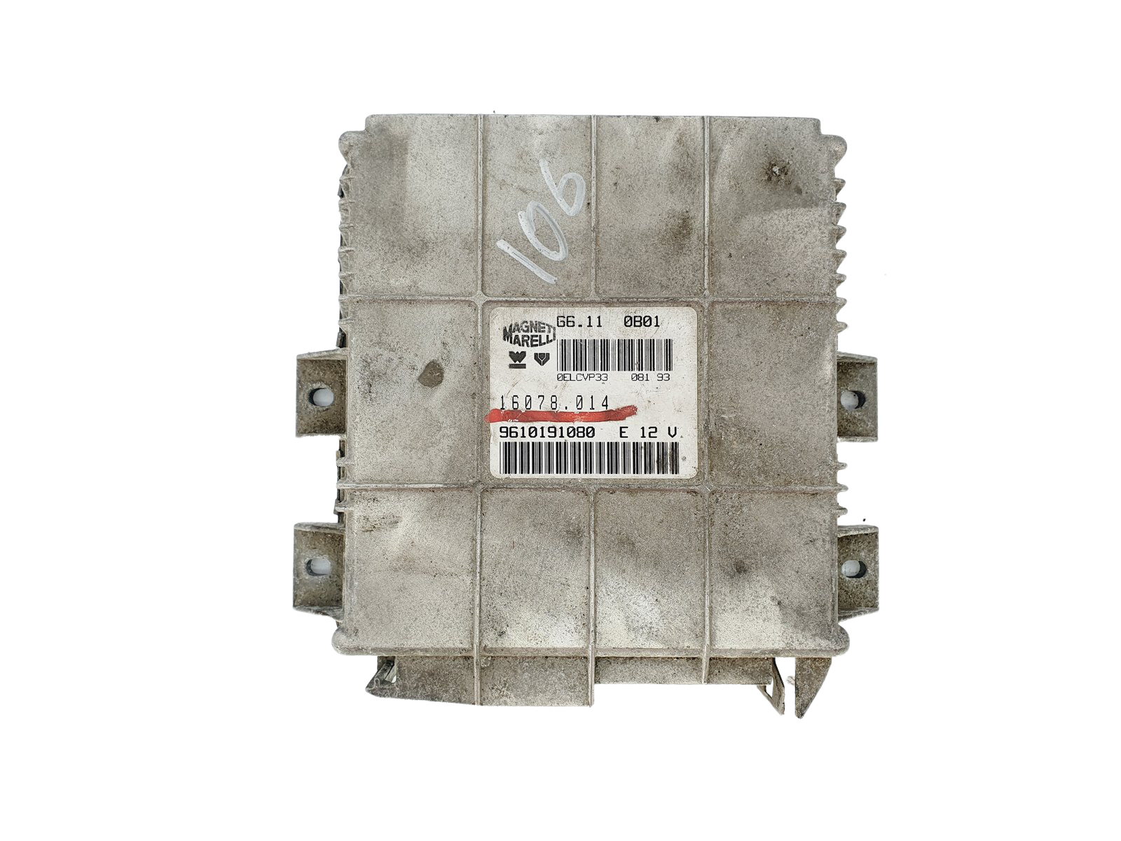 Steuergerät 9610191080 G6.110B01 PSA Magneti Marelli 36336 main product photo