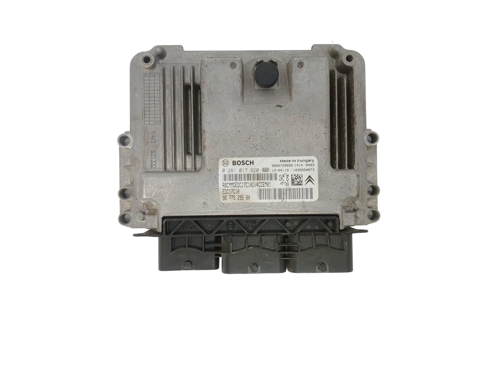 Steuergerät 0281017920 9677529580 9666729680 PSA Bosch 44288 main product photo