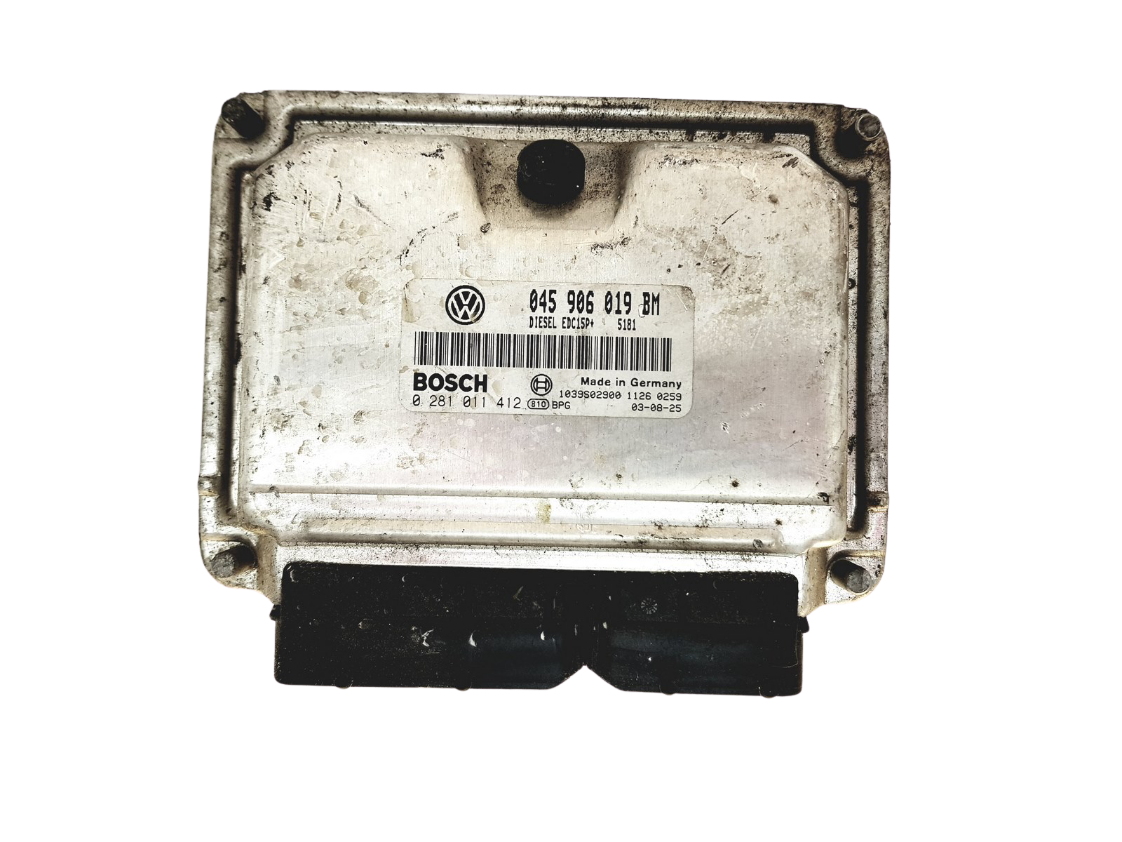 Steuergerät 045906019BM 0281011412 VW Bosch main product photo