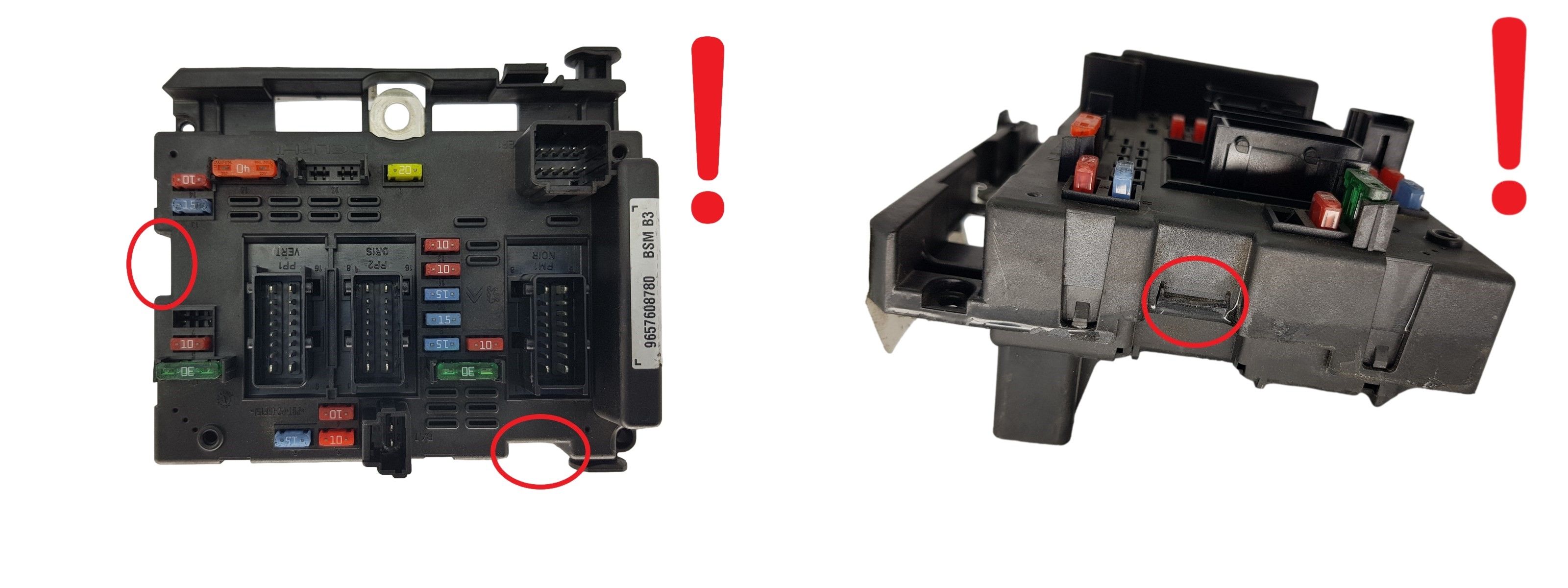 Steuergerät BSM B3 9657608780 PSA Delphi 1755 main product photo