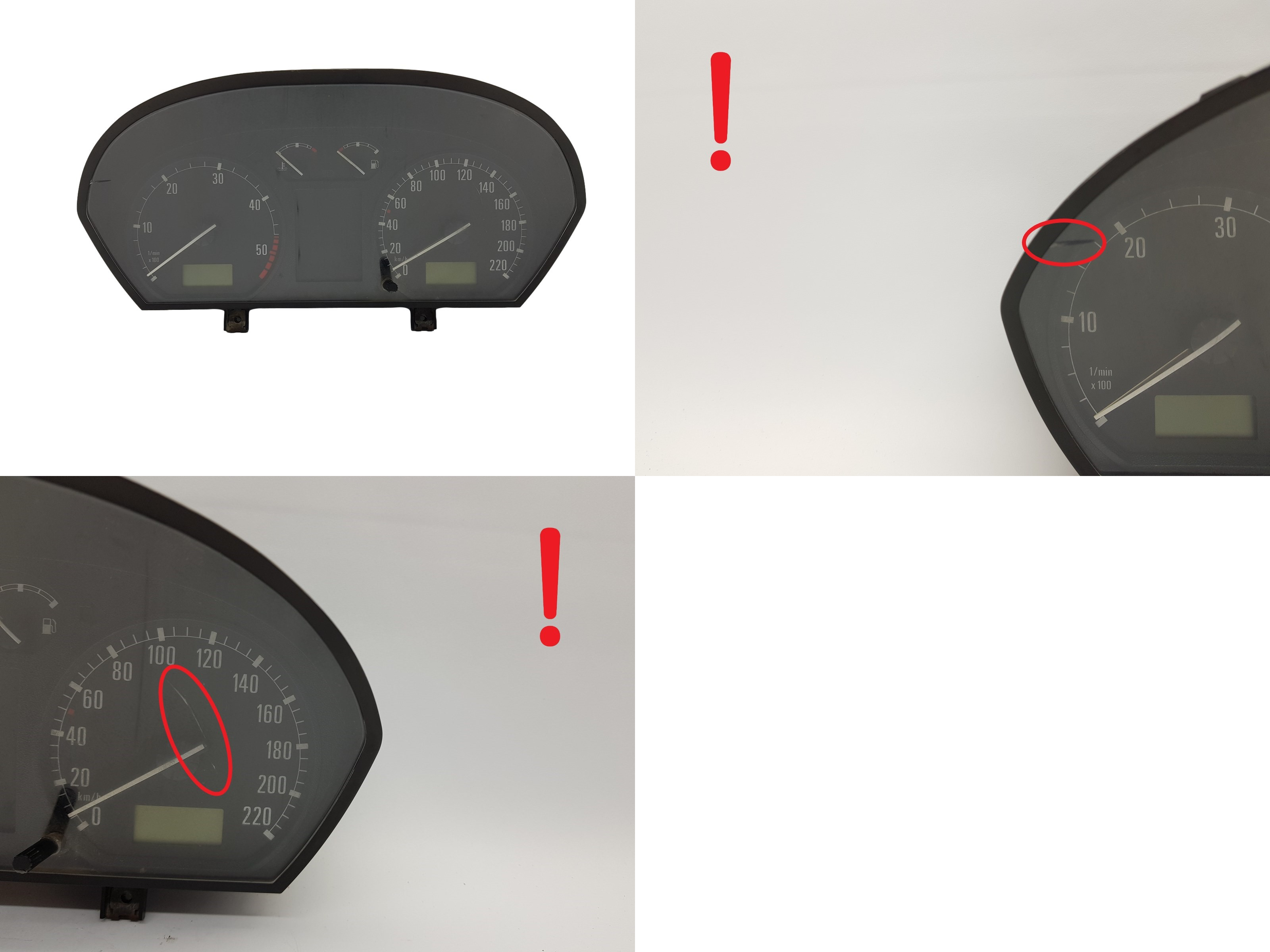 Tacho Kombiinstrument Skoda Fabia 6Y1919880D 3368 main product photo
