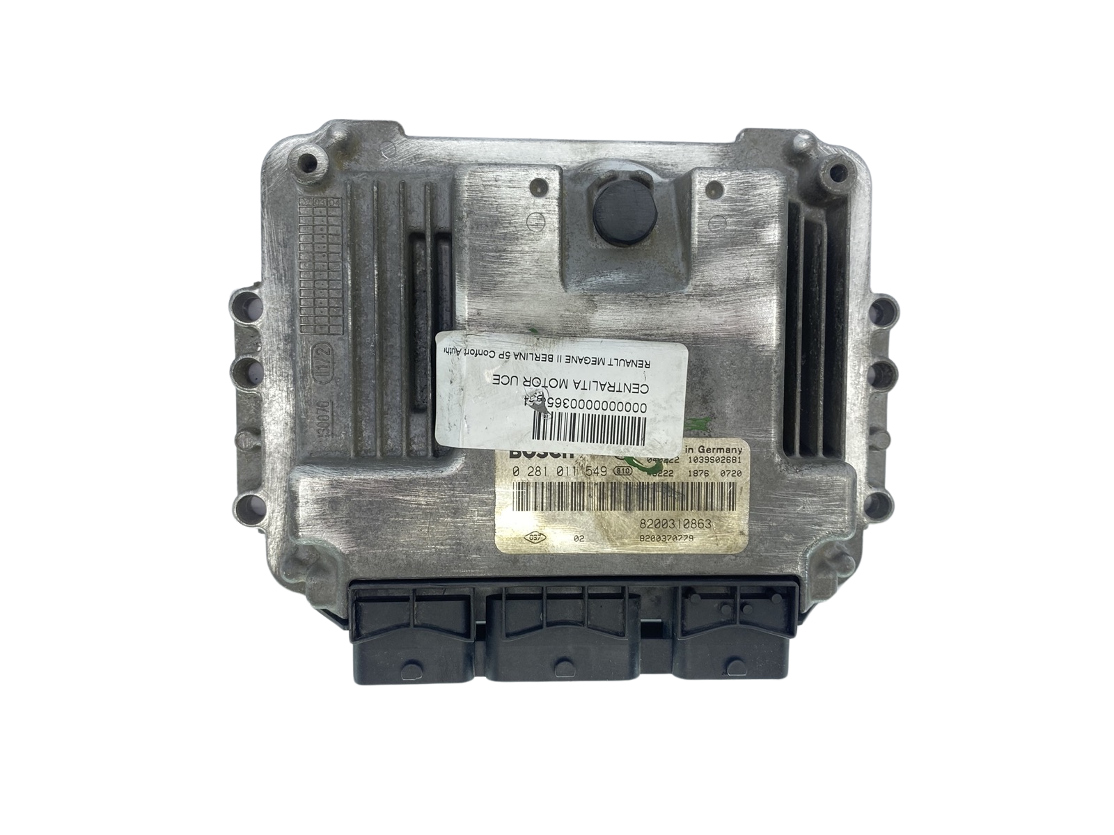 Steuergerät 0281011549 8200310863 8200370779 Renault Bosch 62757 main product photo