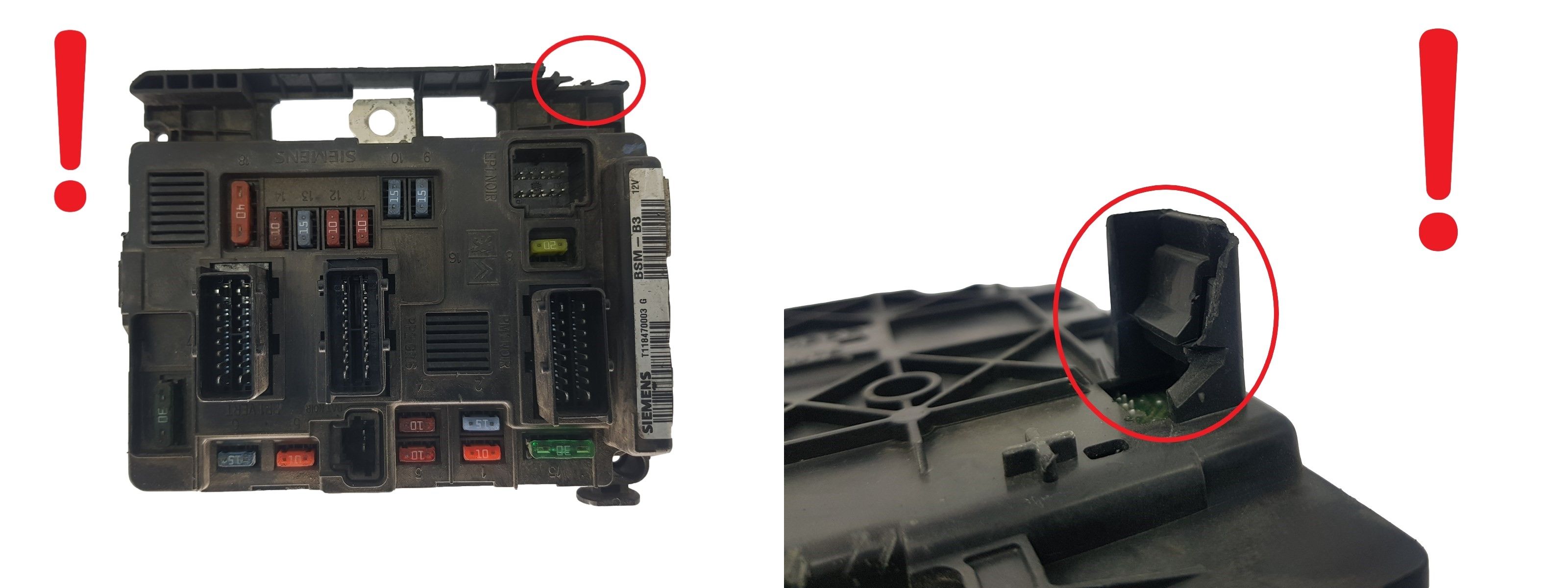 Steuergerät BSM-B3 9643498880 T118470003G PSA Siemens 1874 main product photo