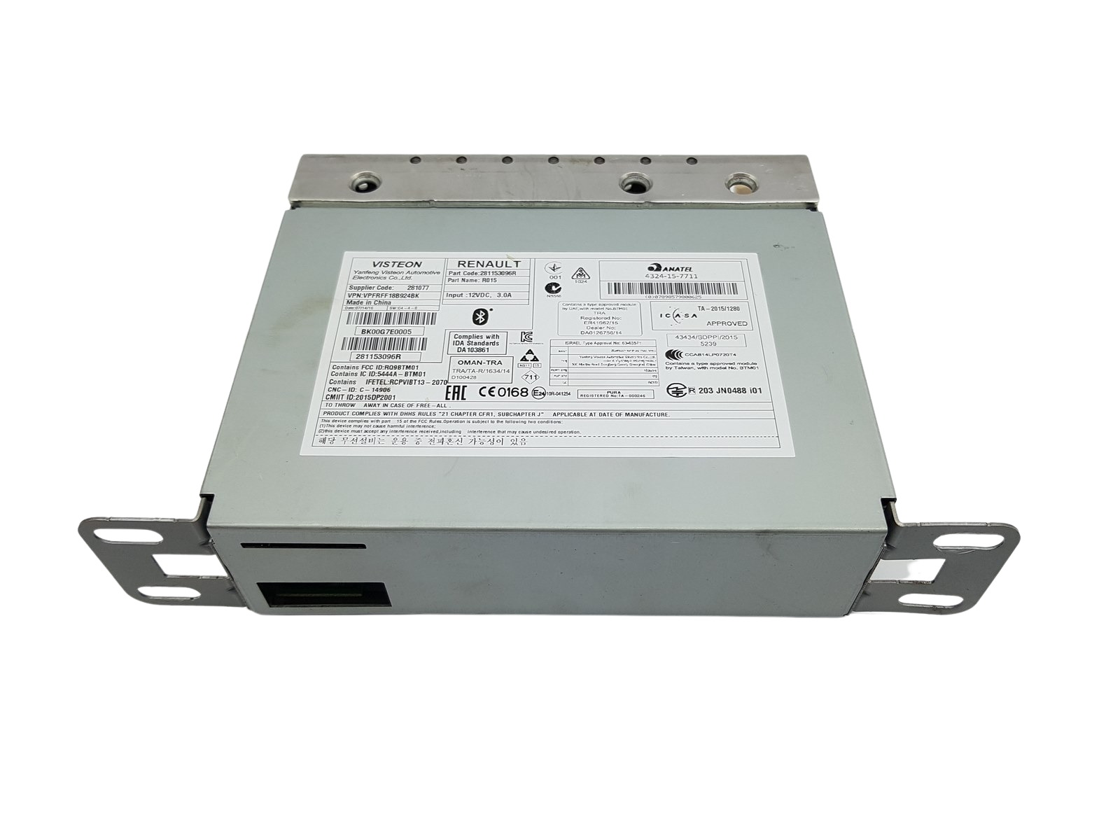 Navigationssystem Radio Renault Megane 4 281153096R R015 main product photo