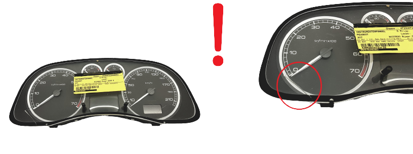 Tacho Kombiinstrument Peugeot 307 9647538280 A01 49783 main product photo