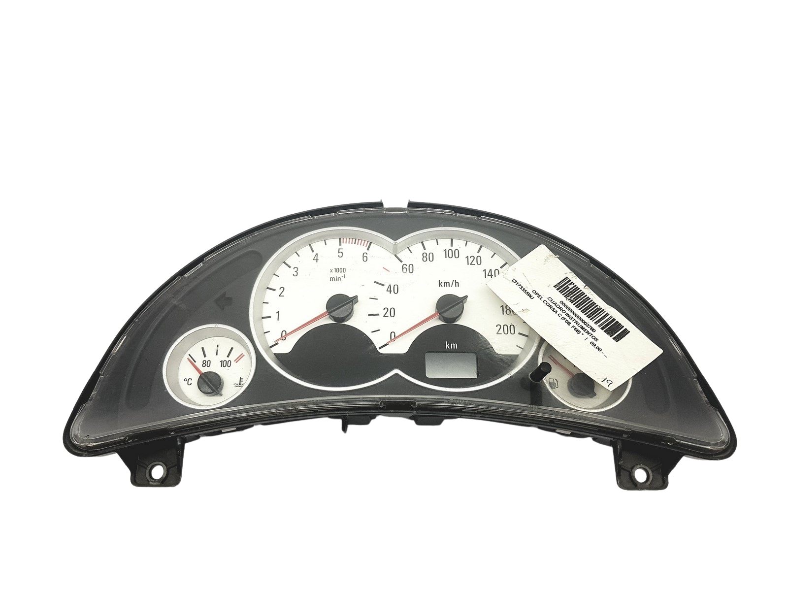 Tacho Kombiinstrument Opel Corsa C 13173355WJ 110080005026 56323 main product photo