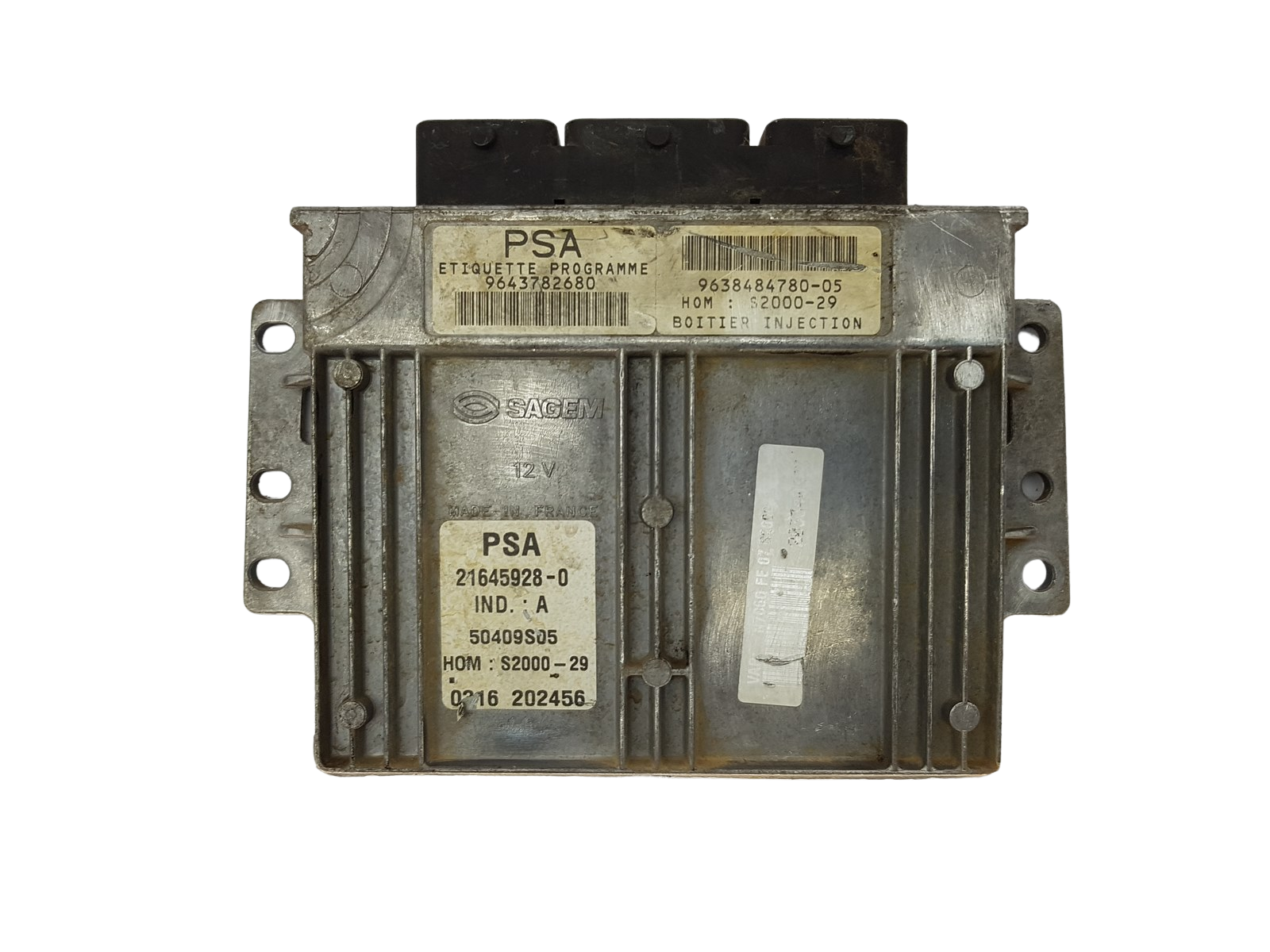 Steuergerät 9638484780 9643782680 S2000-29 21645928-0 PSA Sagem main product photo
