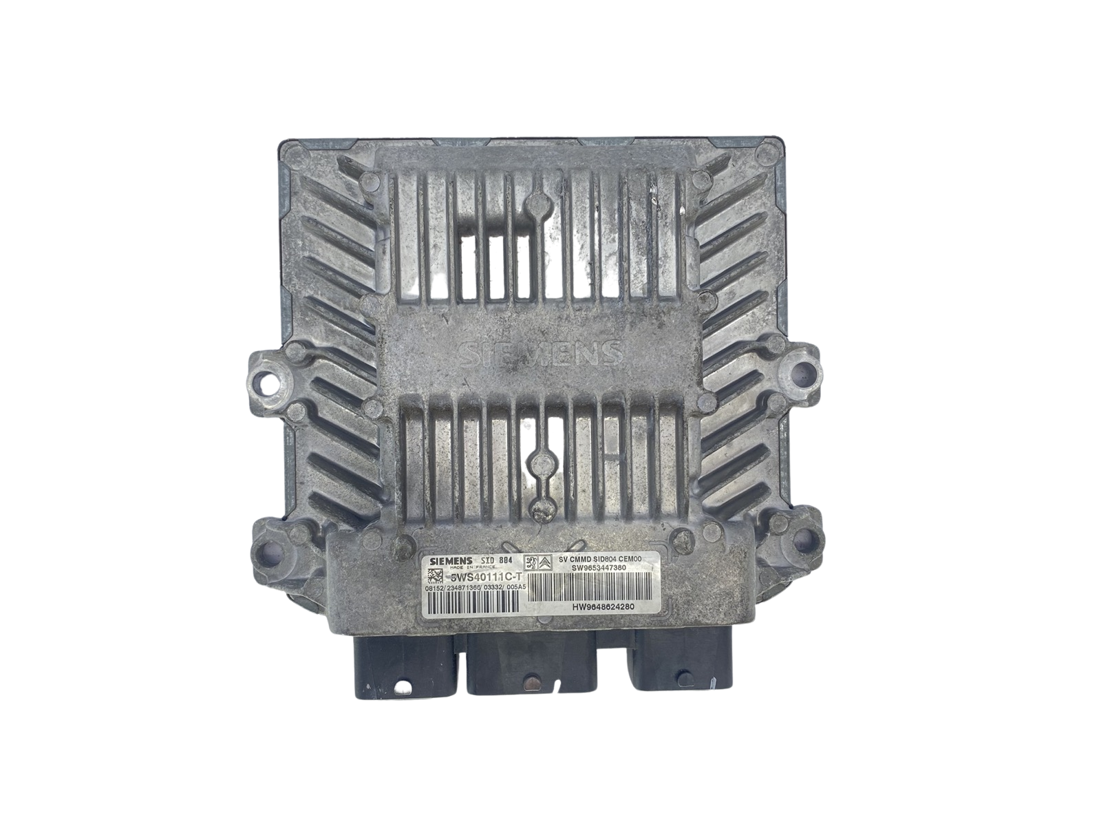 Steuergerät 9653447380 9648624280 5WS40111C-T SID804 PSA Siemens 60152 main product photo