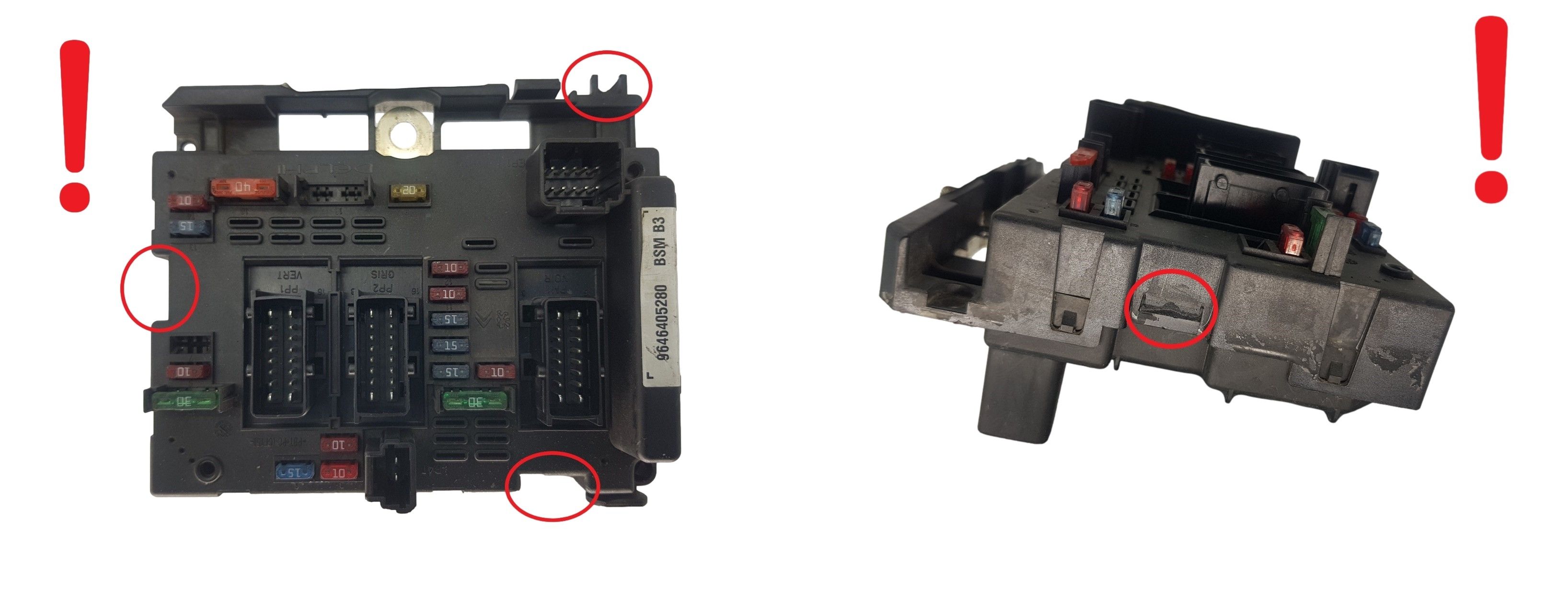 Steuergerät BSM B3 9646405280 PSA Delphi 2099 main product photo
