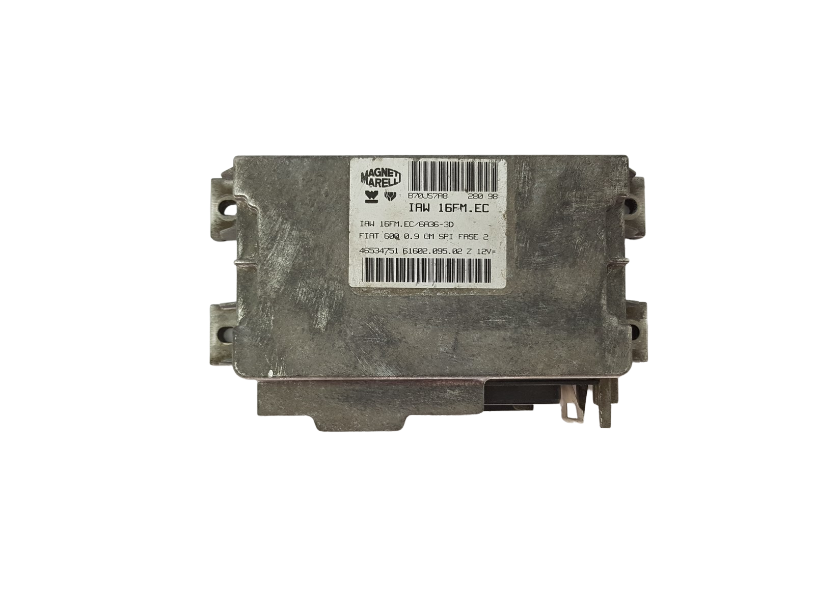 Steuergerät Fiat 46534751 IAW16FM.EC 61602.095.02 Magneti Marell 17983 main product photo
