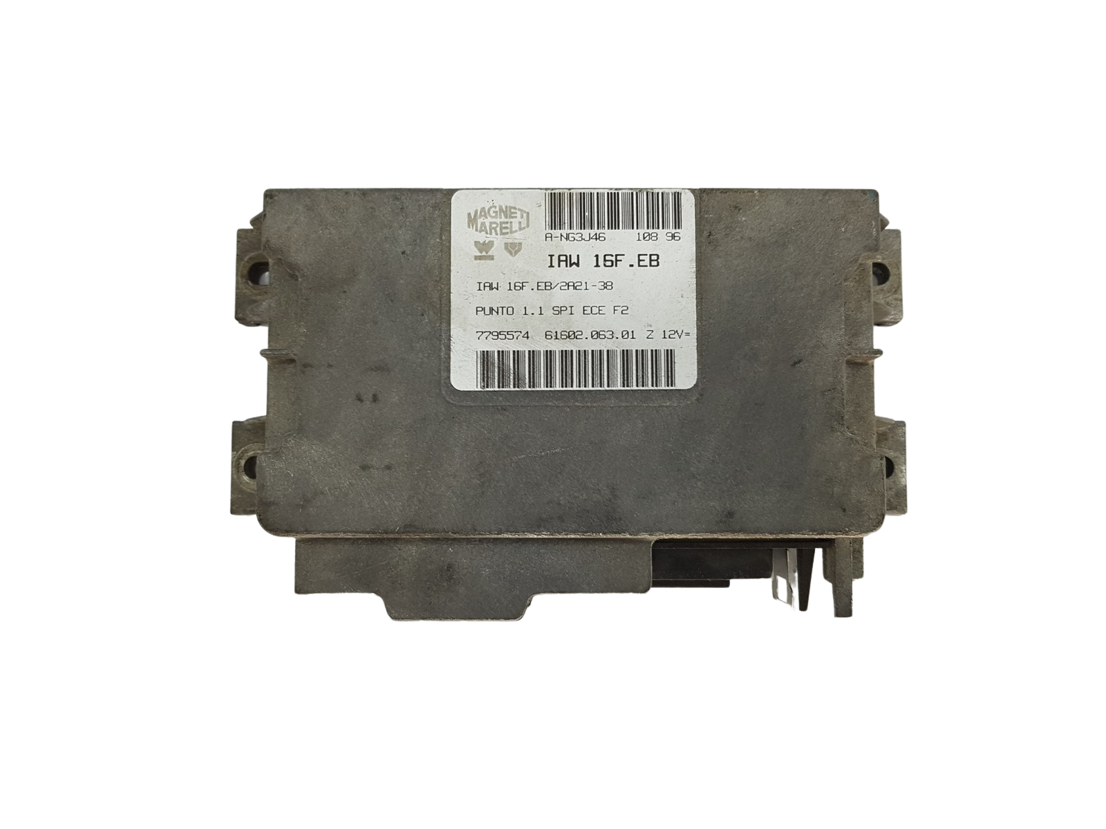 Steuergerät IAW16F.EB 7795574 61602.063.01 Fiat Magneti Marelli 16451 main product photo
