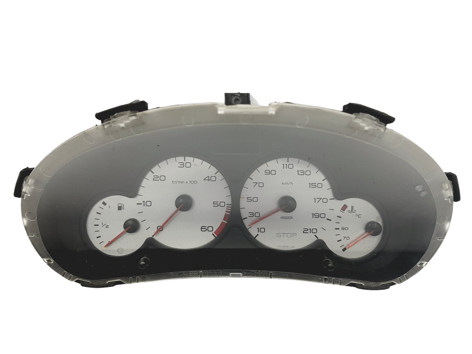 Tacho Kombiinstrument Peugeot 206 9651740280 000500805 43655 main product photo