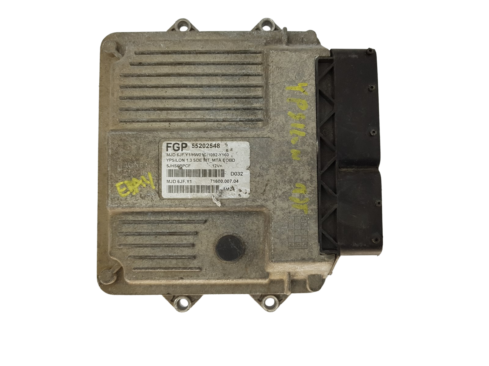 Steuergerät Lancia 55202548 MJD6JF.Y1 71600.007.04 FPT Magneti Marelli 15993 main product photo