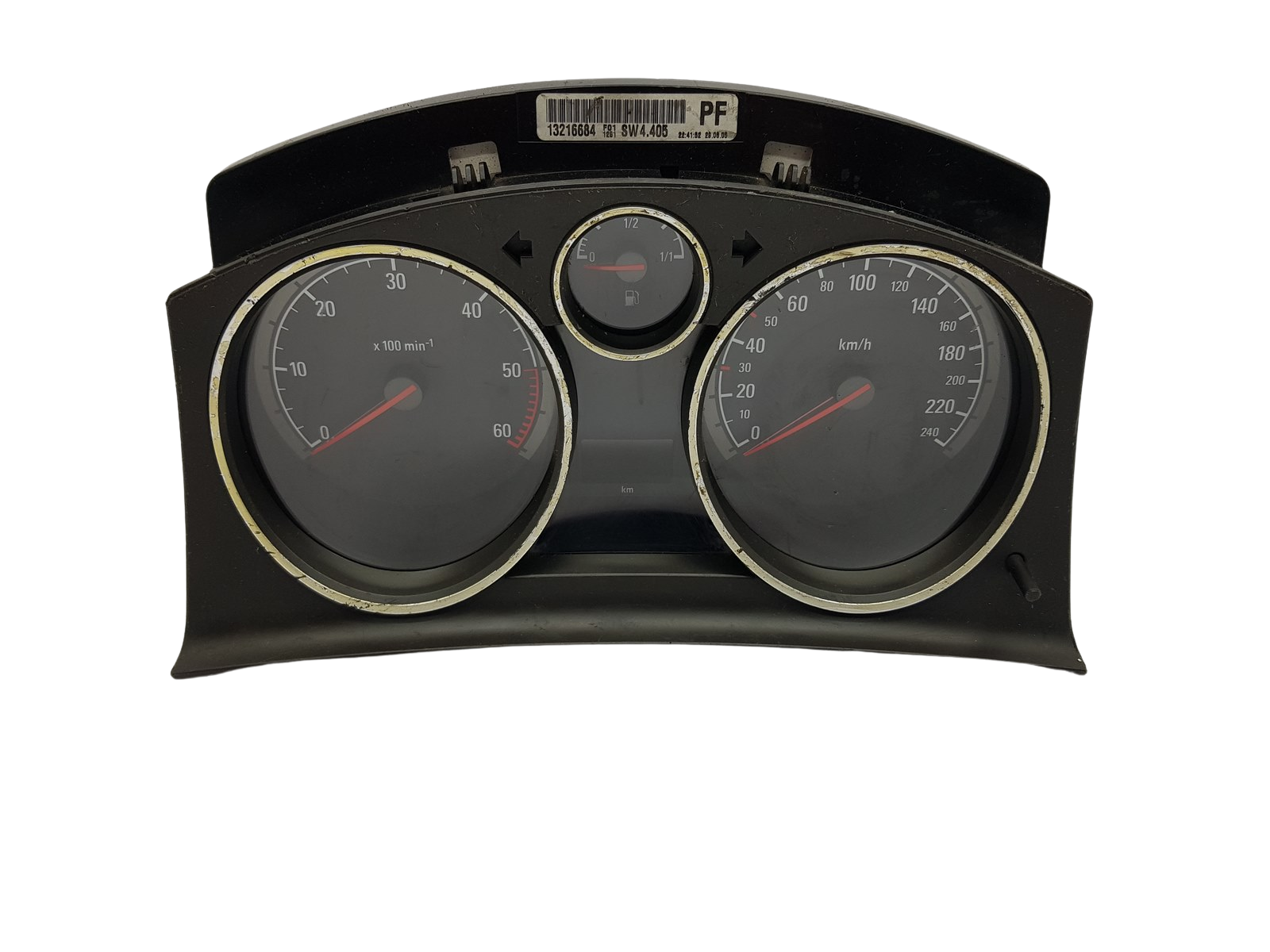 Tacho Kombiinstrument Opel Astra H Zafira B 13216684PF 2887 main product photo