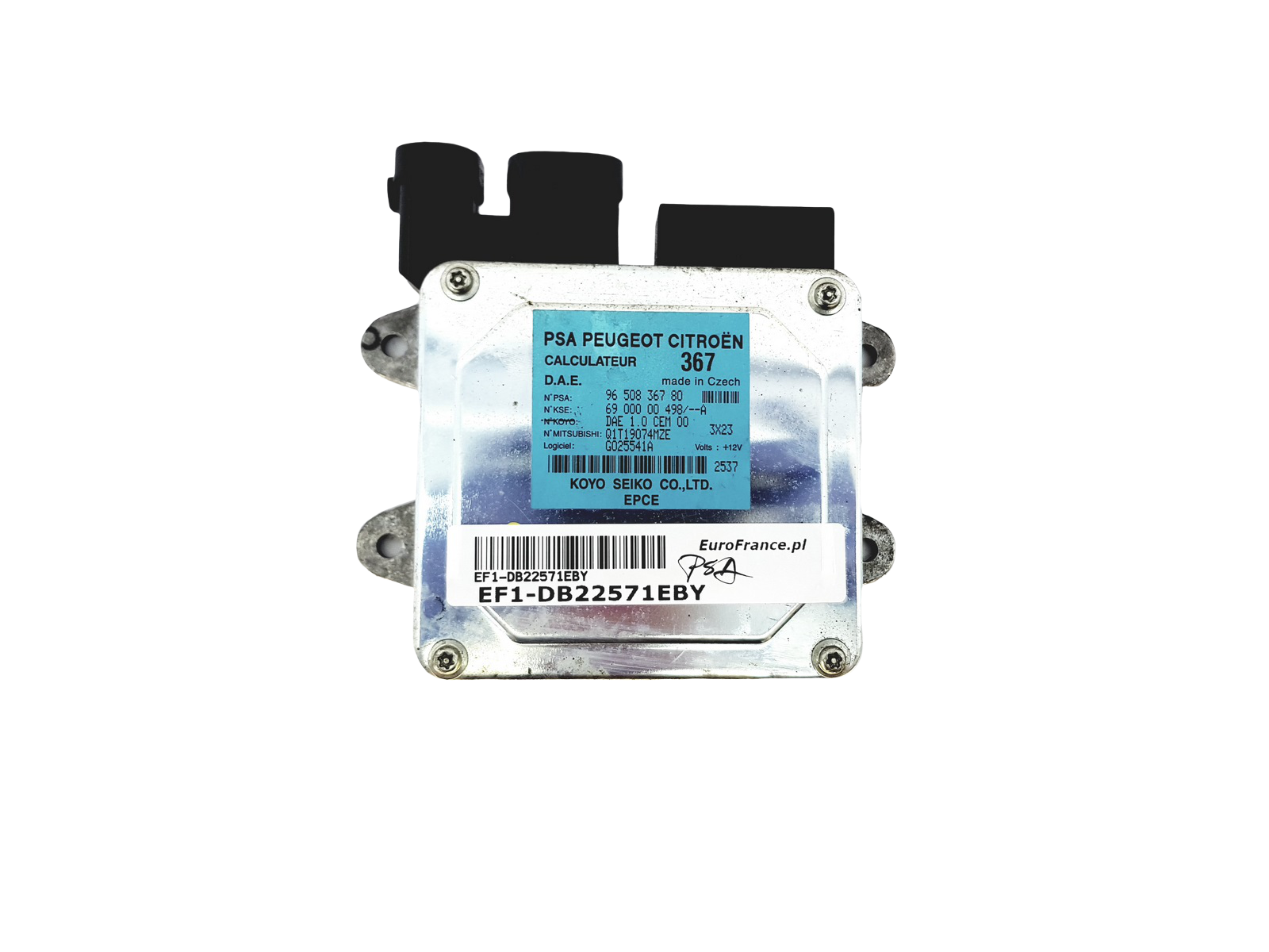 Steuergerät 9650836780 6900000498 Q1T19074MZE KOYO PSA 22571 main product photo