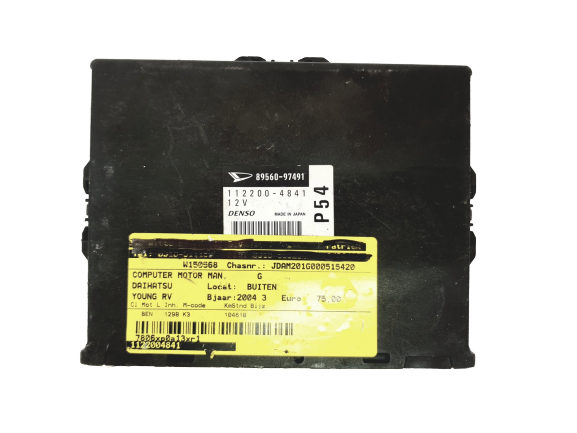 Steuergerät 112200-4841 89560-97491 Daihatsu Denso main product photo