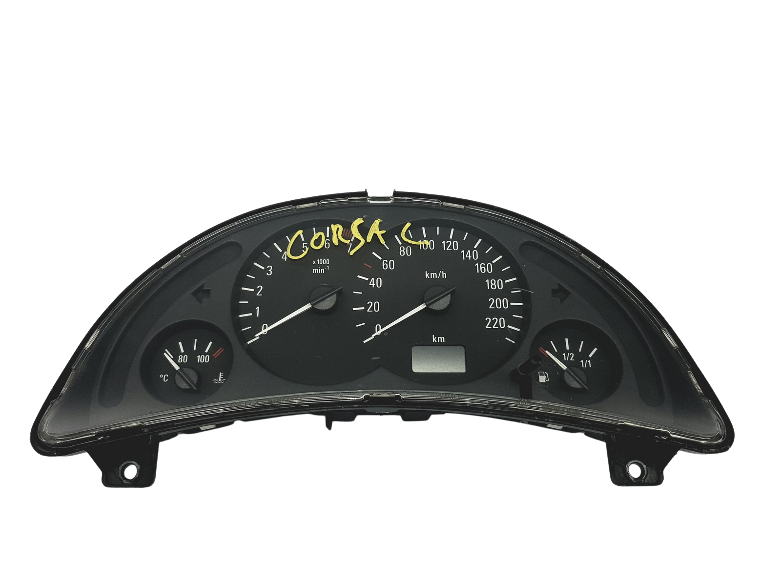 Tacho Kombiinstrument Opel Corsa C 09166814FL 110008988009 57340 main product photo