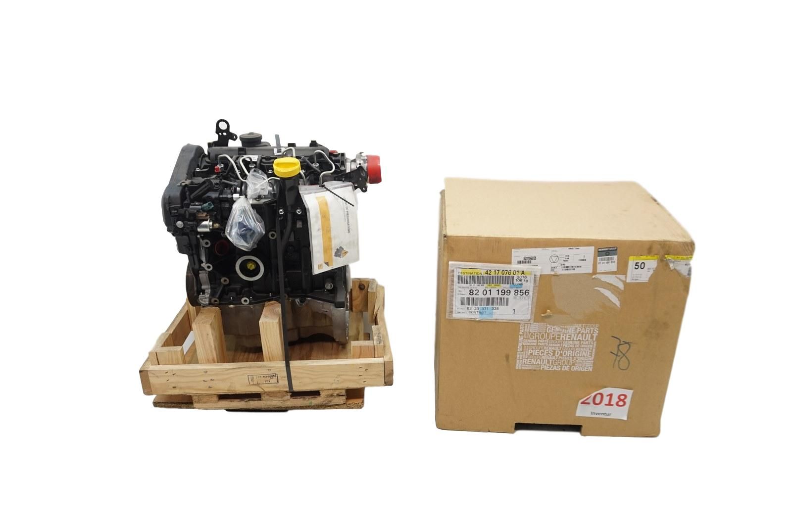 Dieselmotor Neues Original 8201199856 Renault Megane 3 1.5 dci K9KHPE8 main product photo