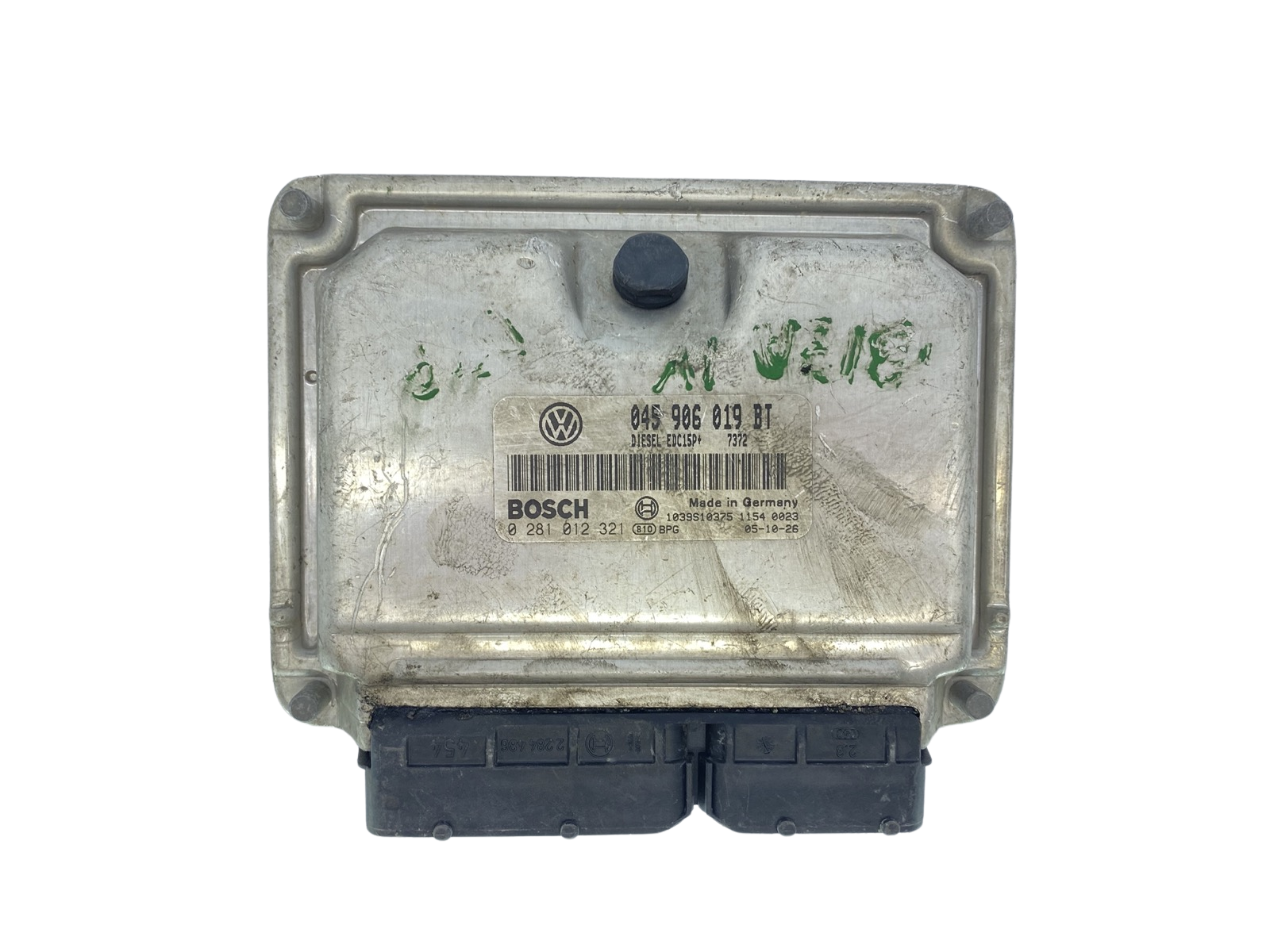 Steuergerät 045906019BT 0281012321 VW Seat Bosch 63414 main product photo