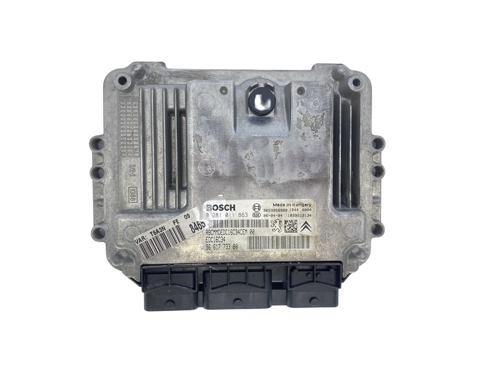 Steuergerät 0281011863 9661773380 9653958980 PSA Bosch 63293 main product photo