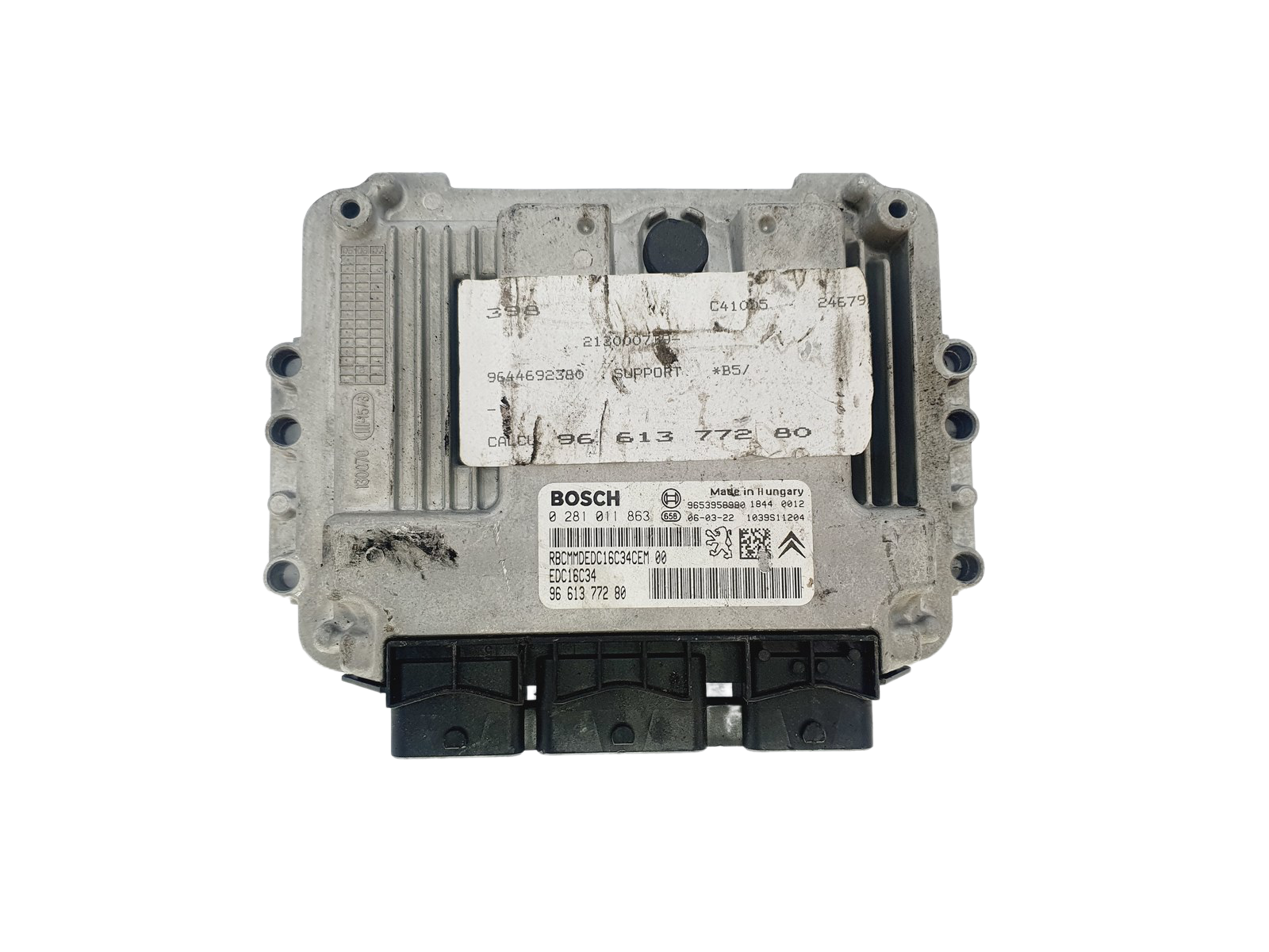 Steuergerät 0281011863 9653958980 9661377280 35200 main product photo