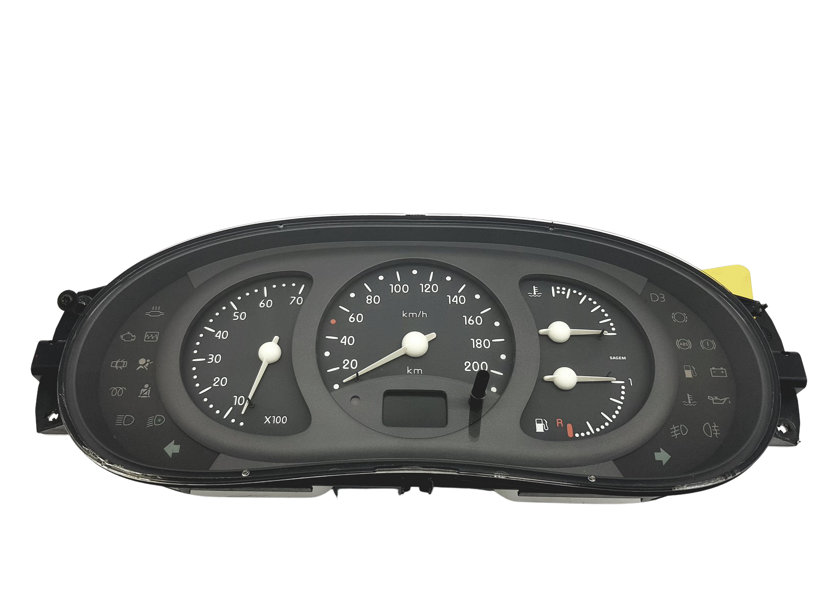 Tacho Kombiinstrument Renault Clio 2 7700410432 F 49282 main product photo