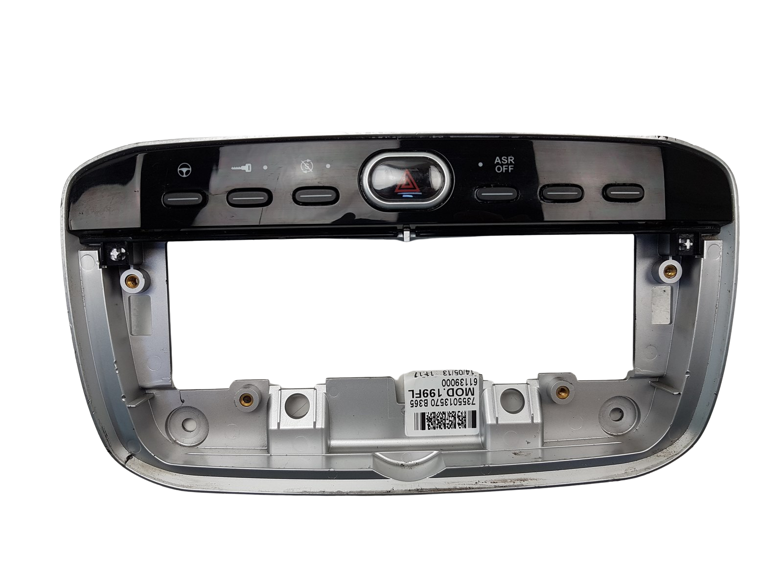 Warnblinklichtschalter Fiat Punto Evo 735506947 main product photo