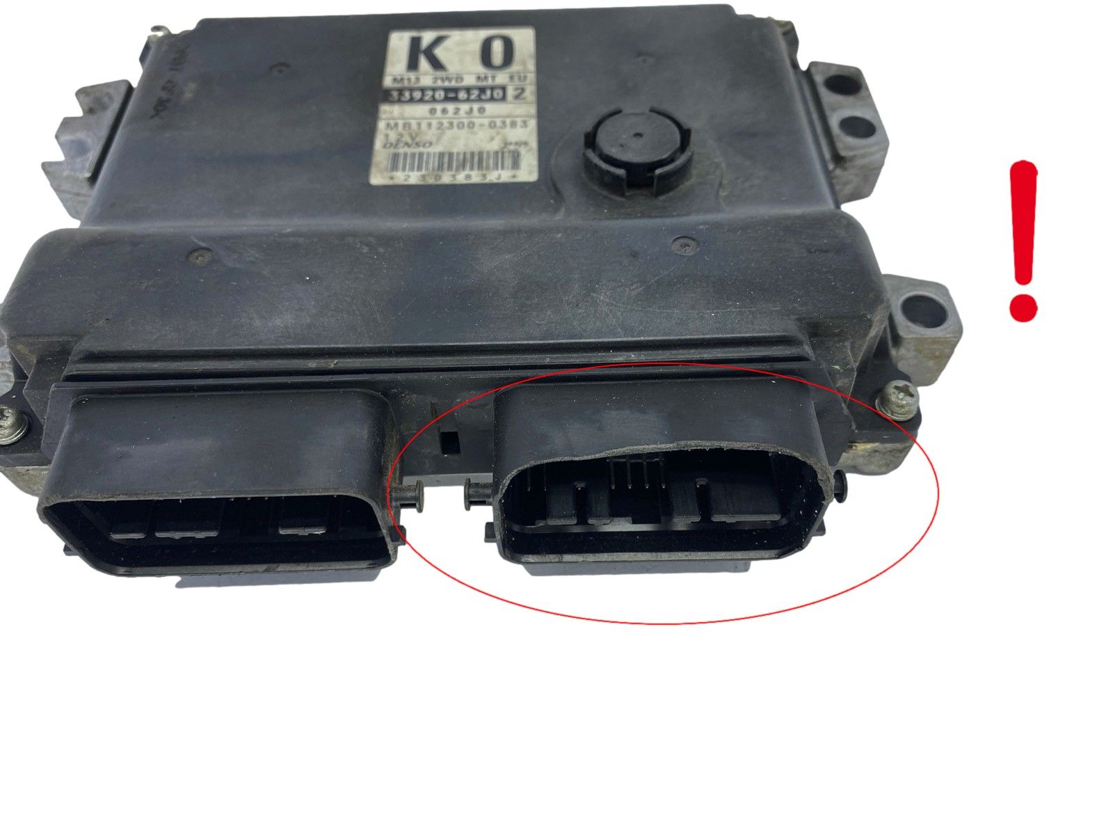 Steuergerät Suzuki 33920-62J02 MB112300-0383 Denso 51291 main product photo