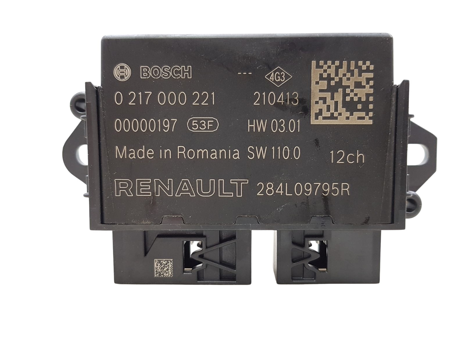 Steuergerät Renault 284L09795R 0217000221 Bosch main product photo