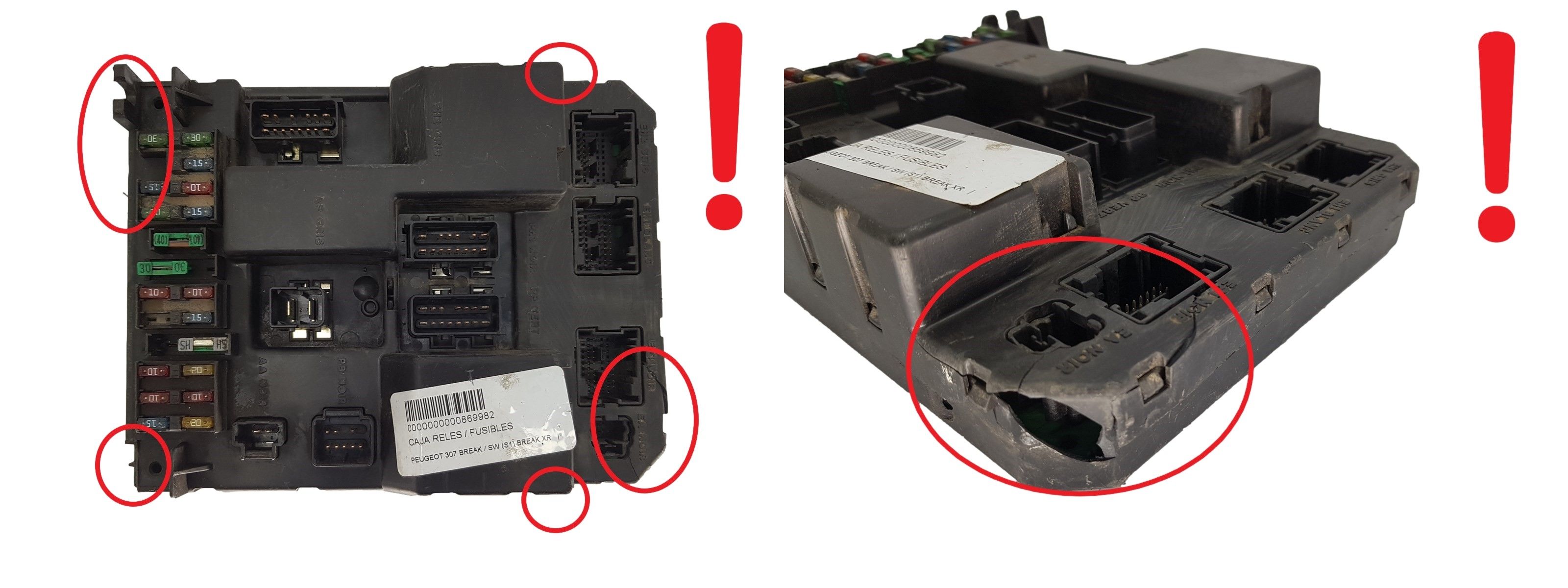 Steuergerät BSI K02-00 9651197080 9651197780 PSA Valeo 2192 main product photo