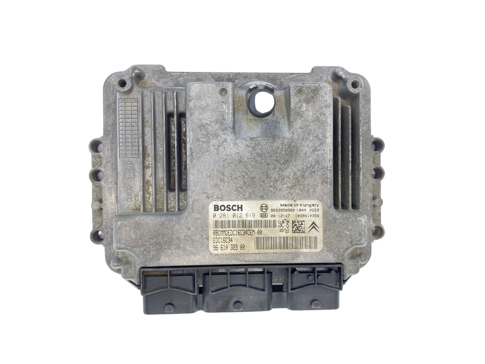 Steuergerät 0281012619 9663943980 9653958980 PSA Bosch 63380 main product photo