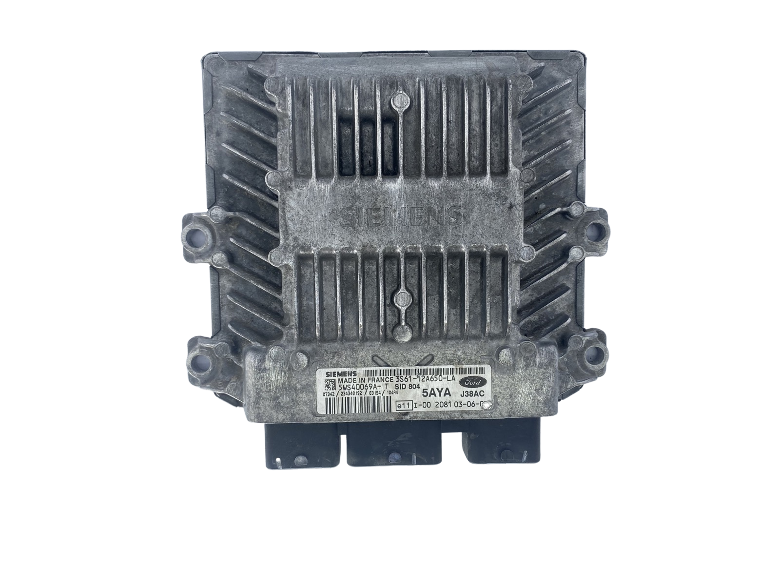 Steuergerät 3S61-12A650-LA 5WS40069A-T 5AYA SID 804 Ford Siemens 49198 main product photo