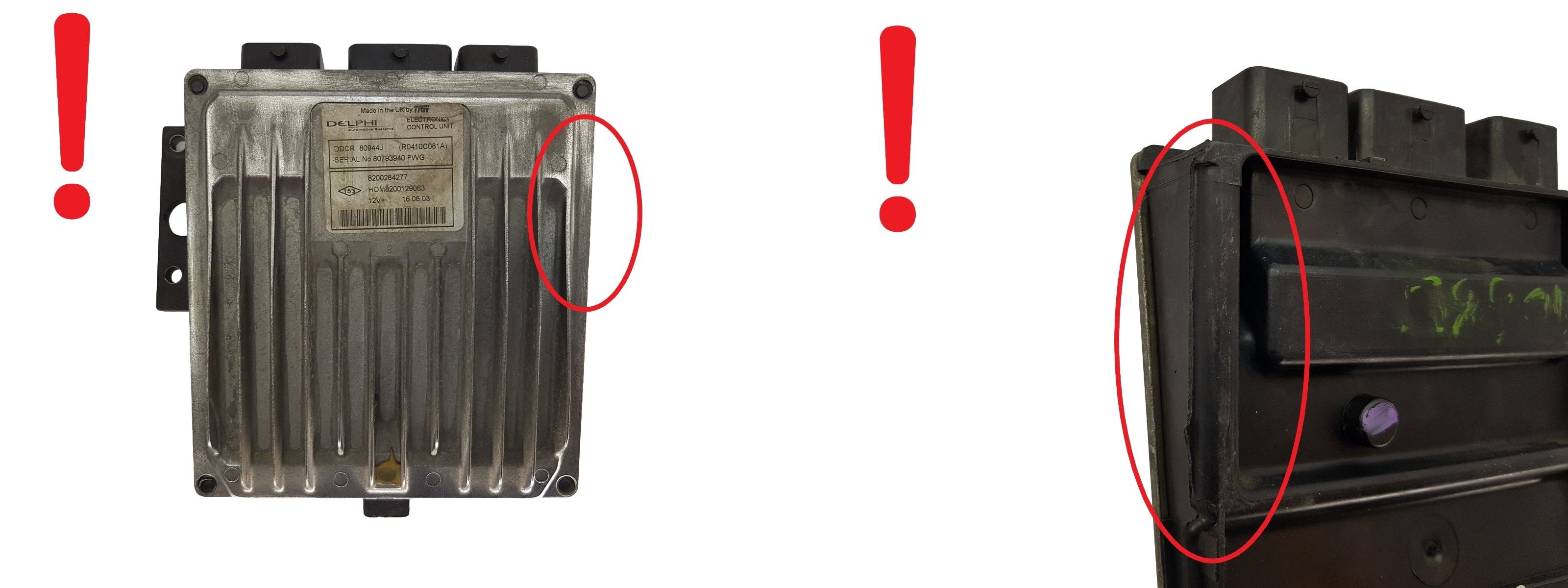 Steuergerät 8200284277 8200129063 R0410C081A Renault Delphi 3571 main product photo