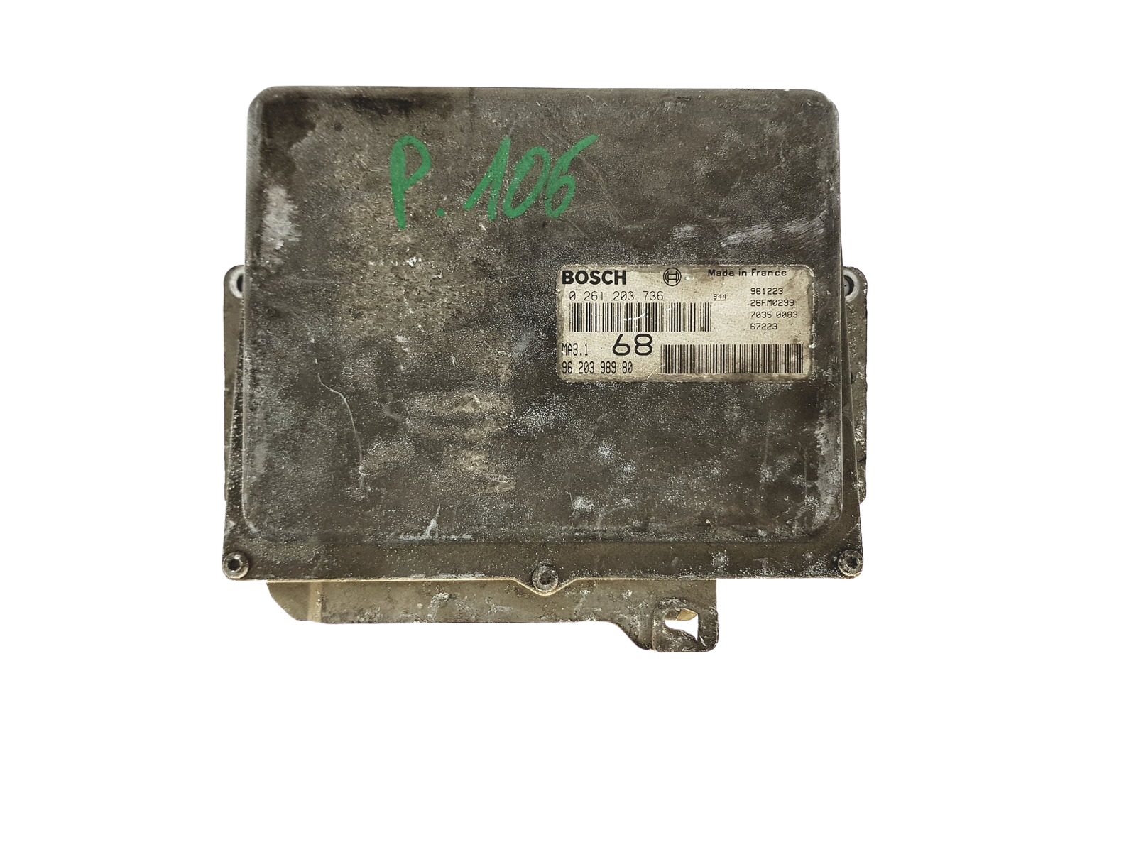 Steuergerät 0261203736 9620398980 MA3.1 26FM0299 PSA Bosch 24902 main product photo