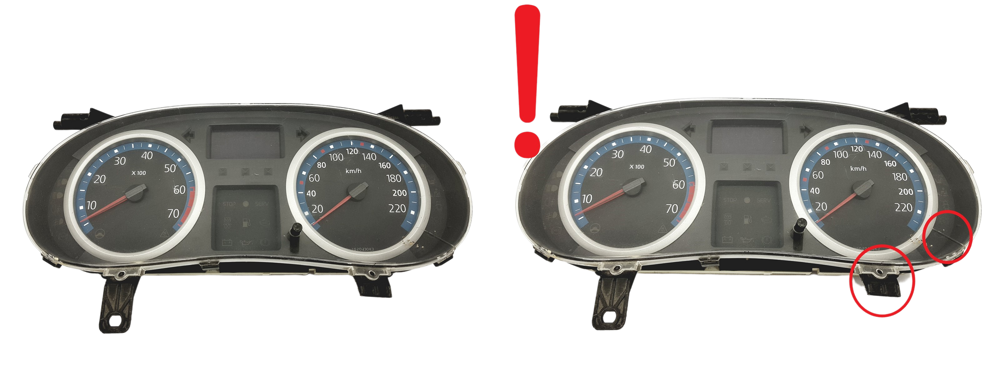Tacho Kombiinstrument Renault Clio 2 8200451342 59509 main product photo