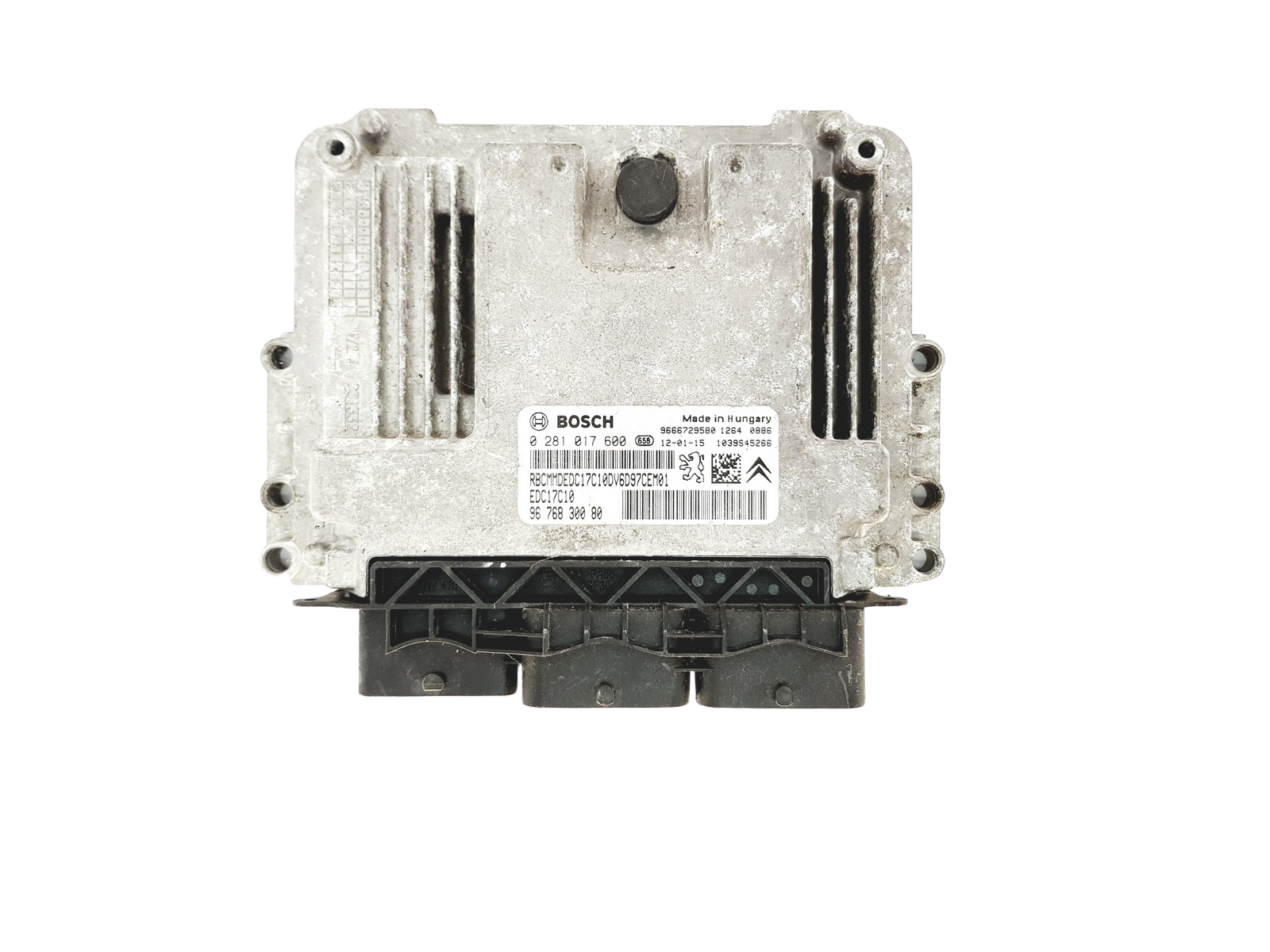 Steuergerät 9676830080 0281017600 9666729580 PSA Bosch 26475 main product photo