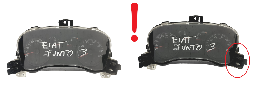 Tacho Kombiinstrument Fiat Punto 51703280 503000460400 58499 main product photo