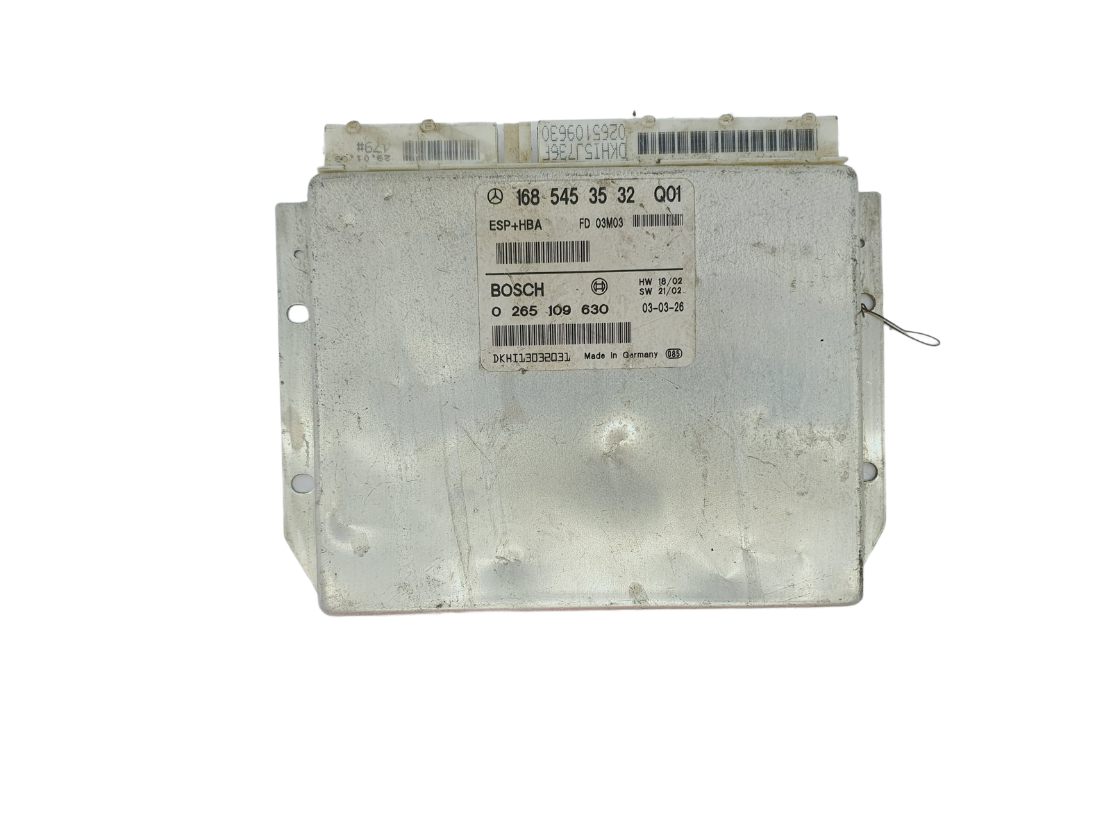 Steuergerät ESP Mercedes 1685453532 0265109630 Bosch 40617 main product photo